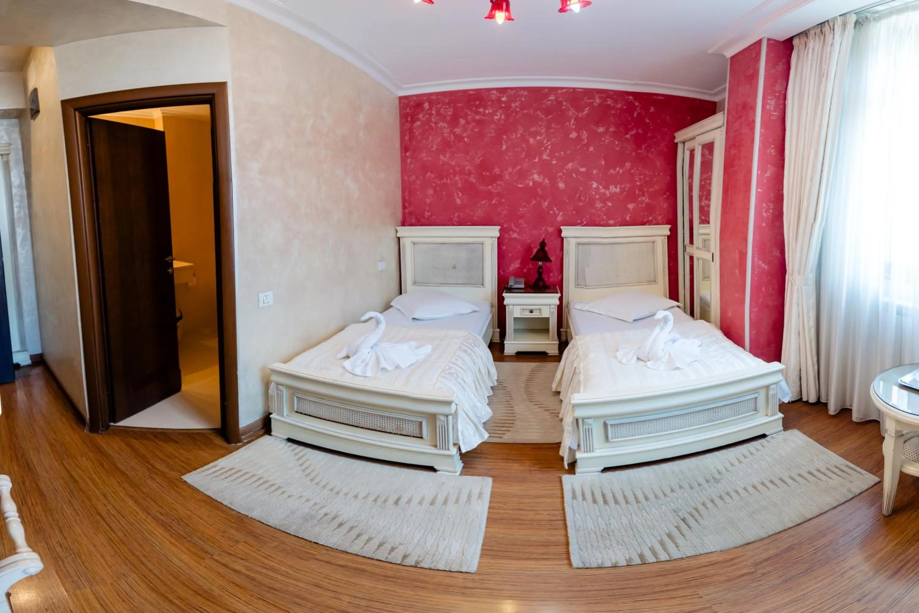 Bed in Acapulco Hotel