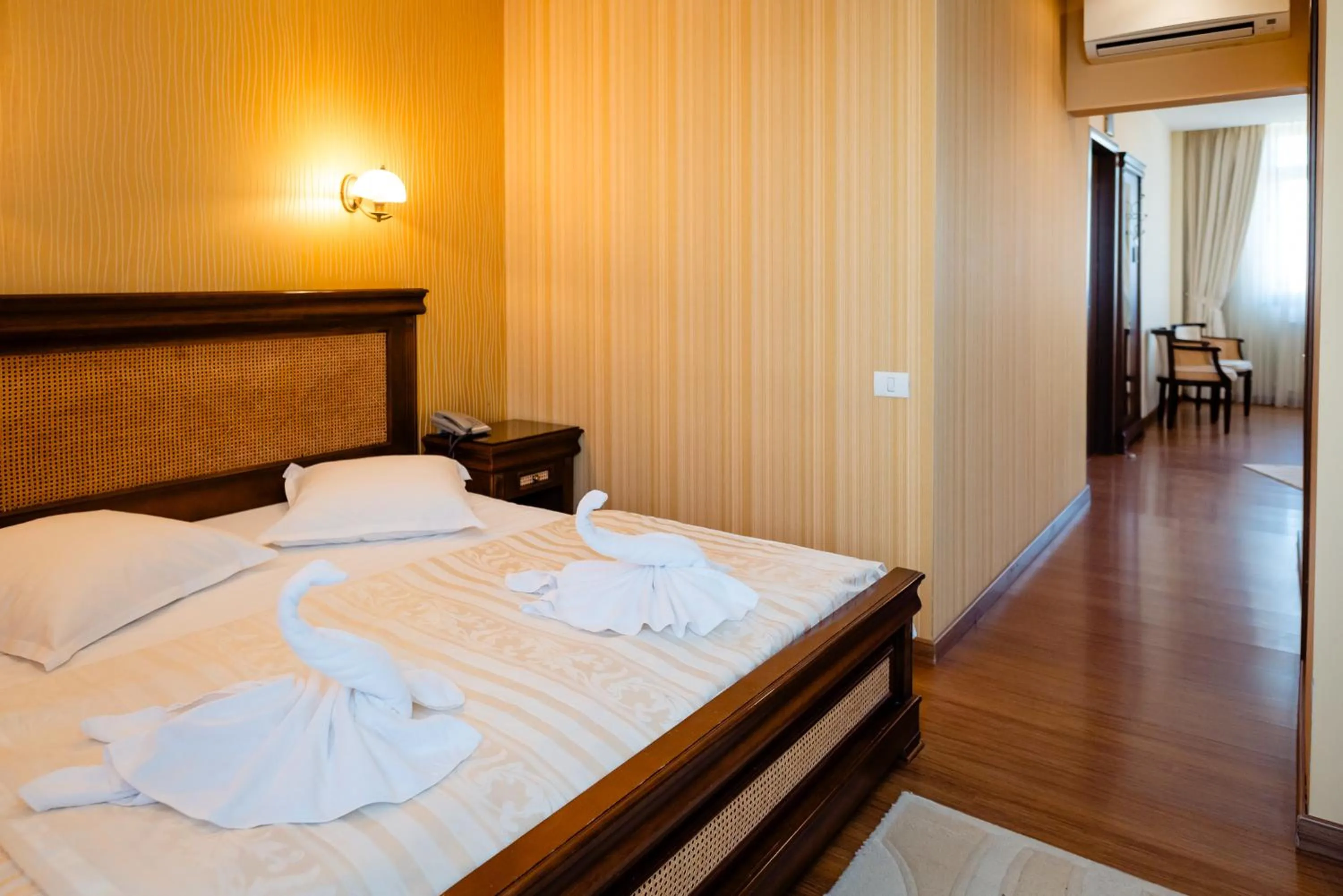 Bed in Acapulco Hotel