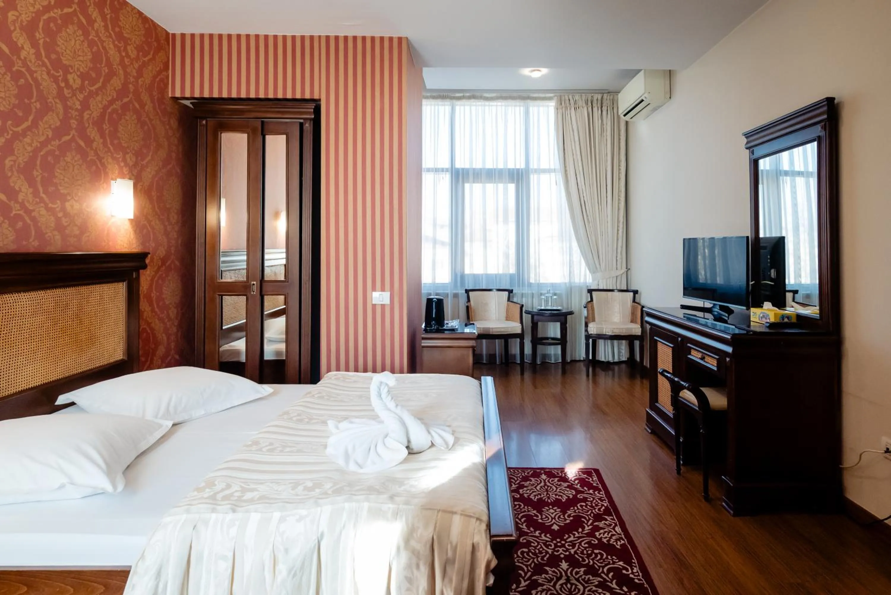 Bed in Acapulco Hotel