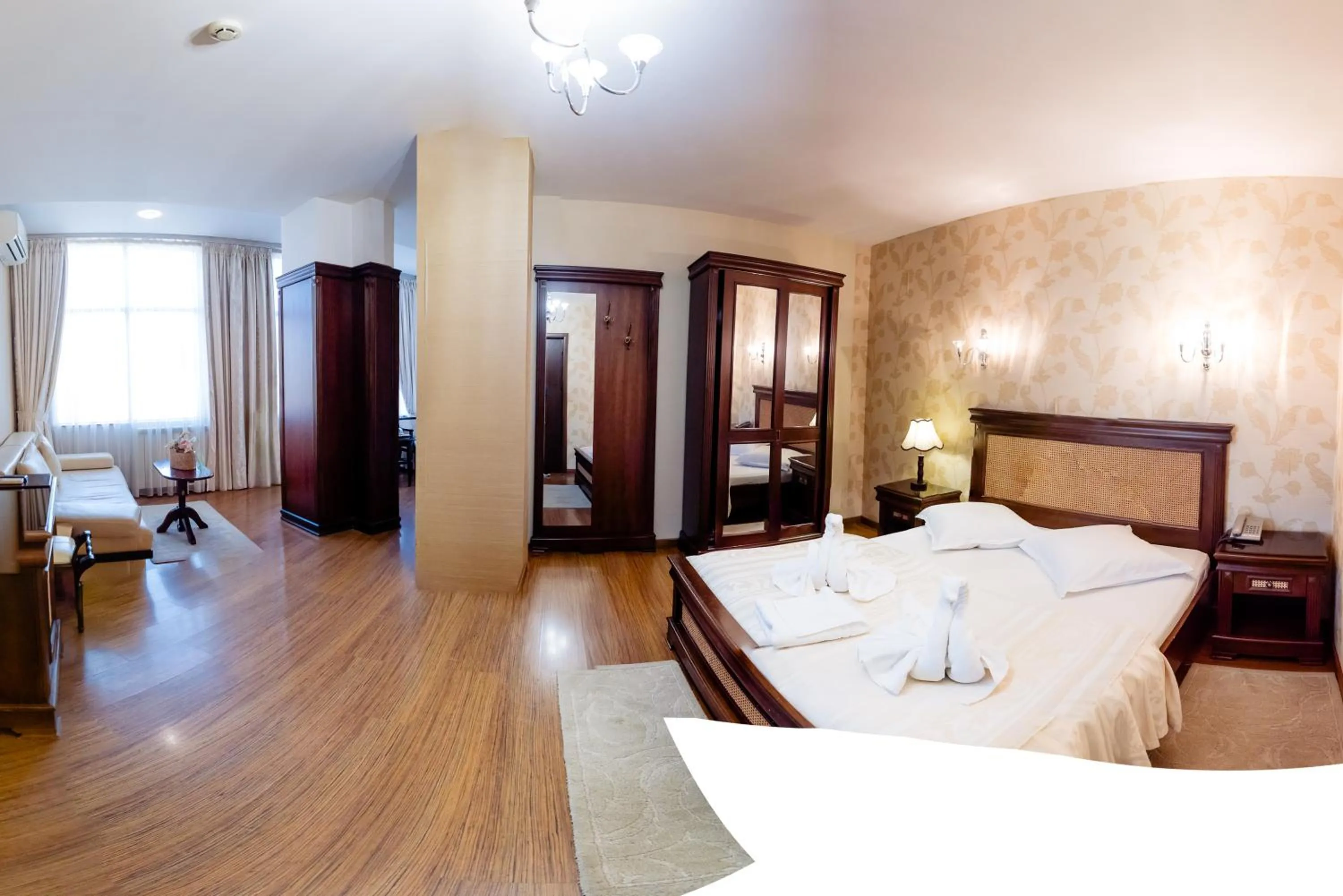 Bed in Acapulco Hotel