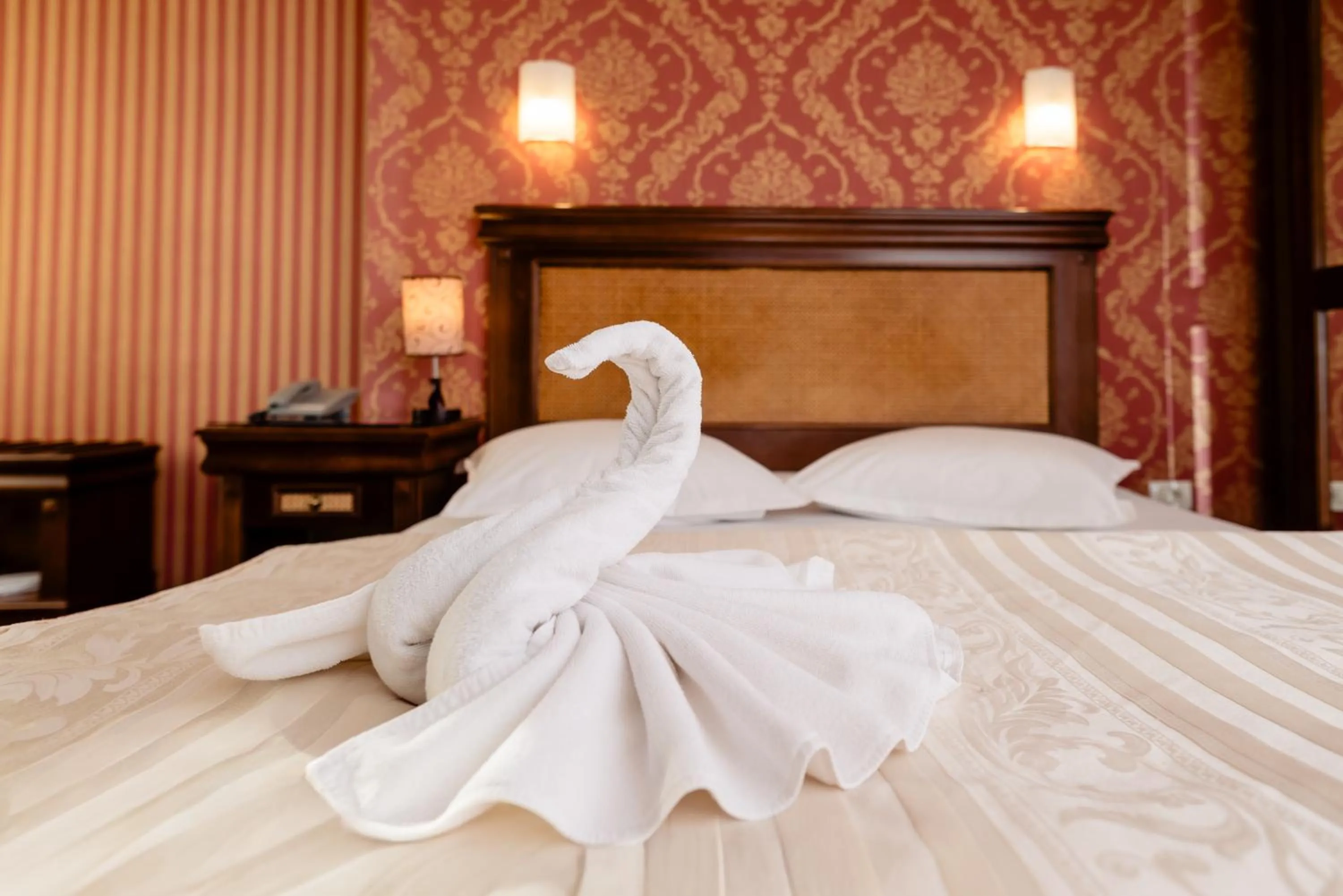 Bed in Acapulco Hotel