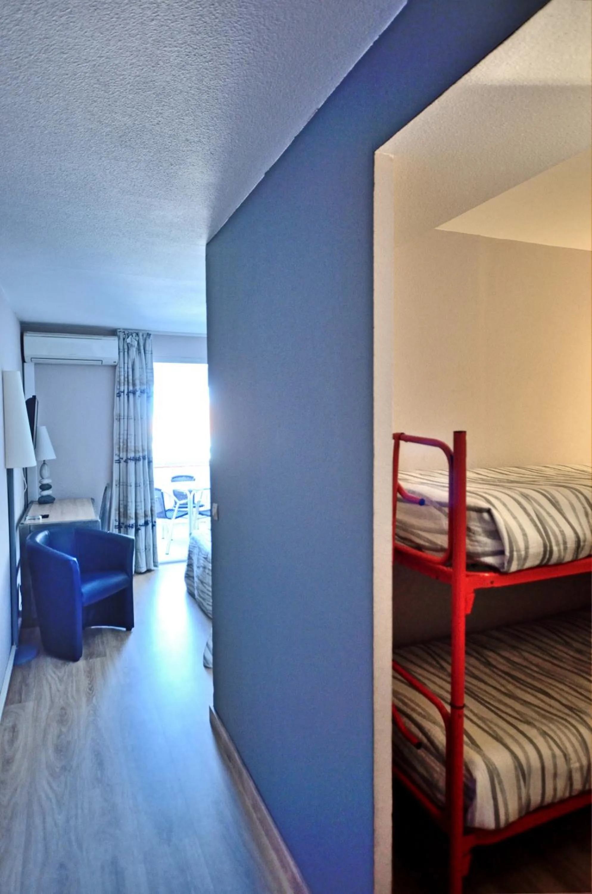 bunk bed in Logis Hotel Solhotel