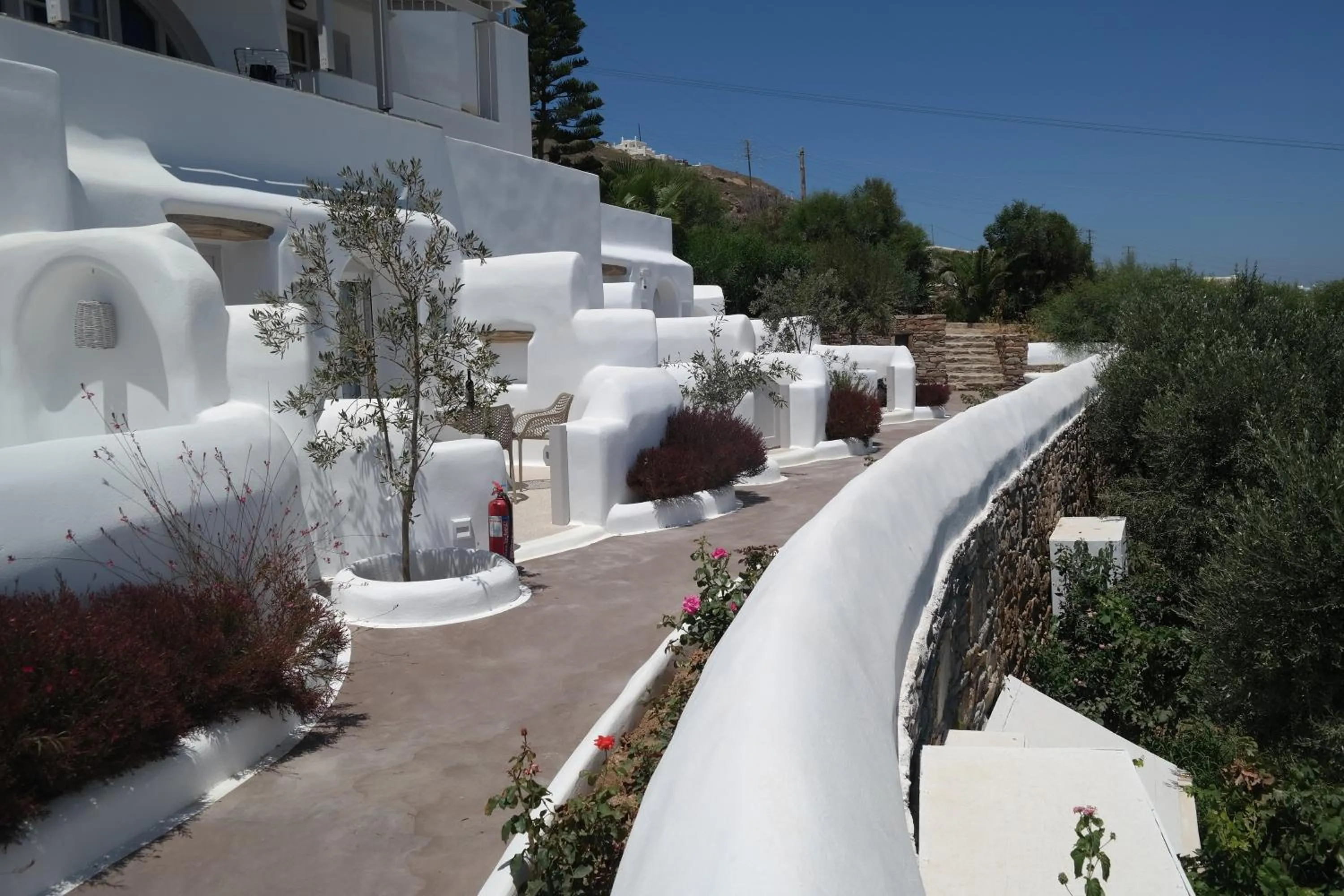 Patio in Golden Sun Hotel