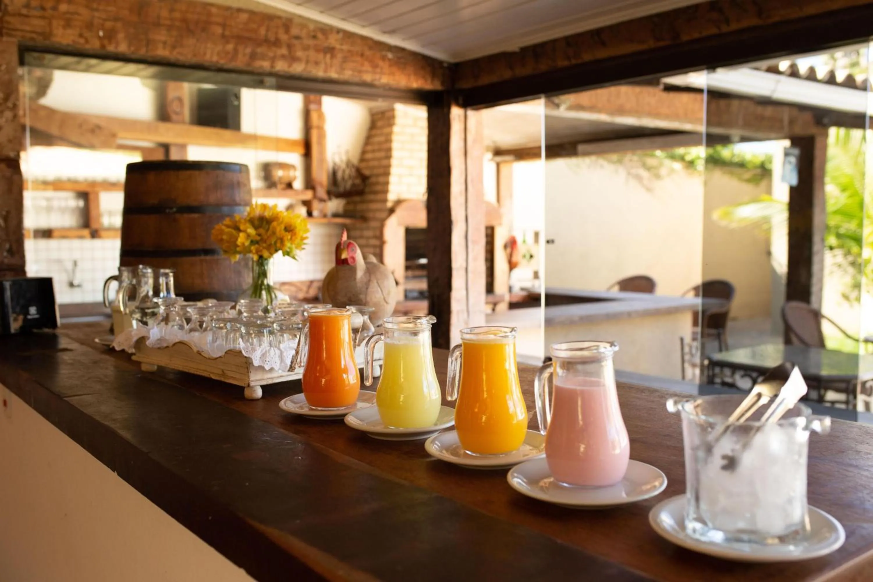 Breakfast in Pousada Casa do Catavento