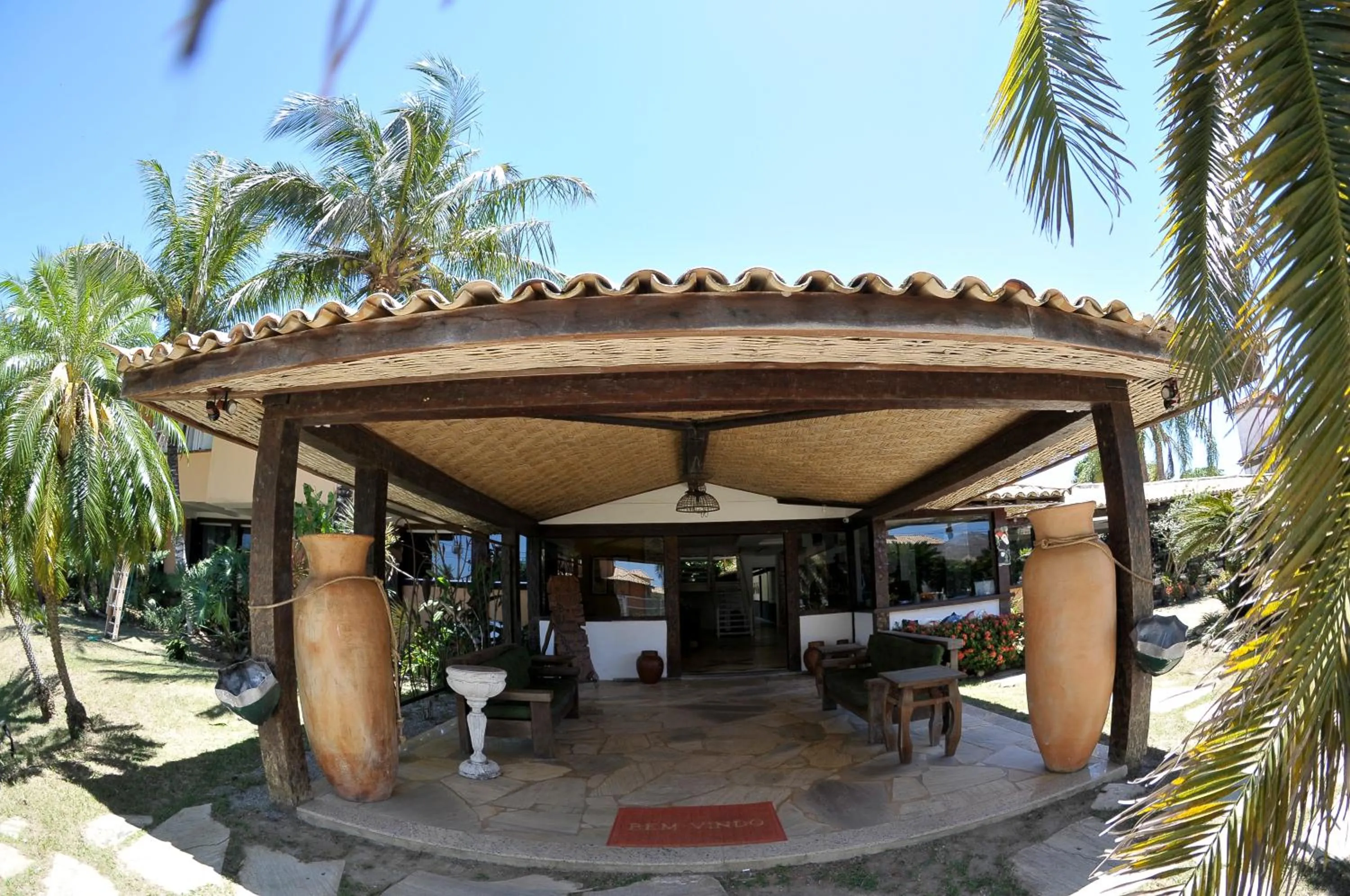 Facade/entrance in Pousada Casa do Catavento