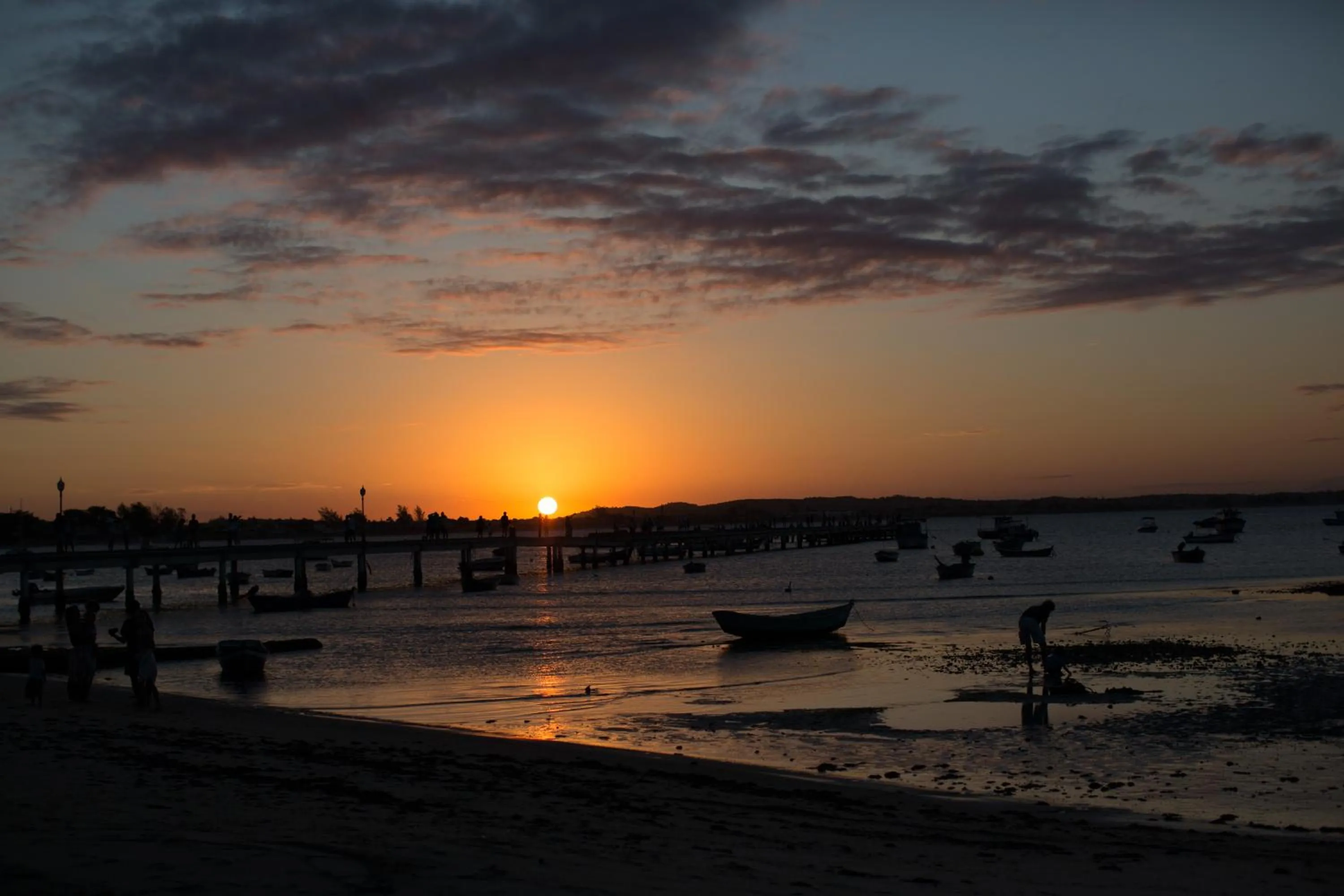 Sunset in Pousada Casa do Catavento