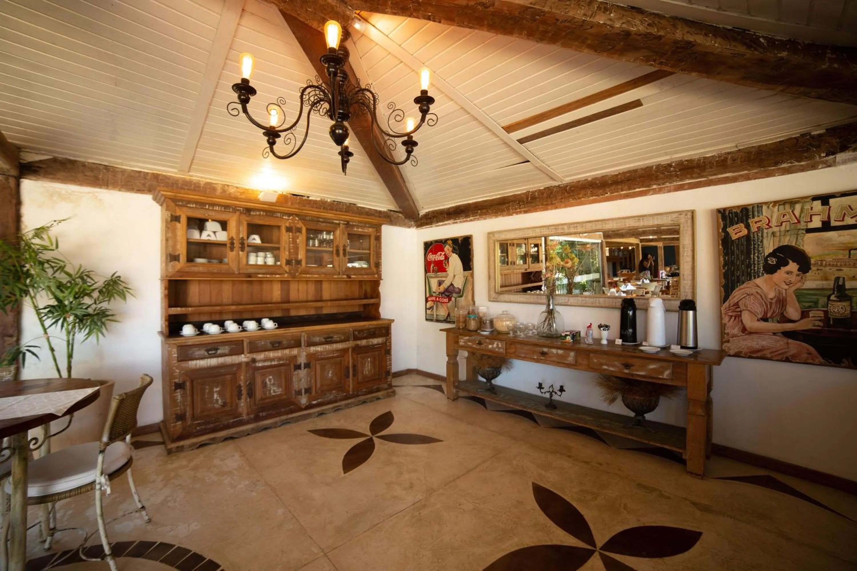 Food and drinks in Pousada Casa do Catavento