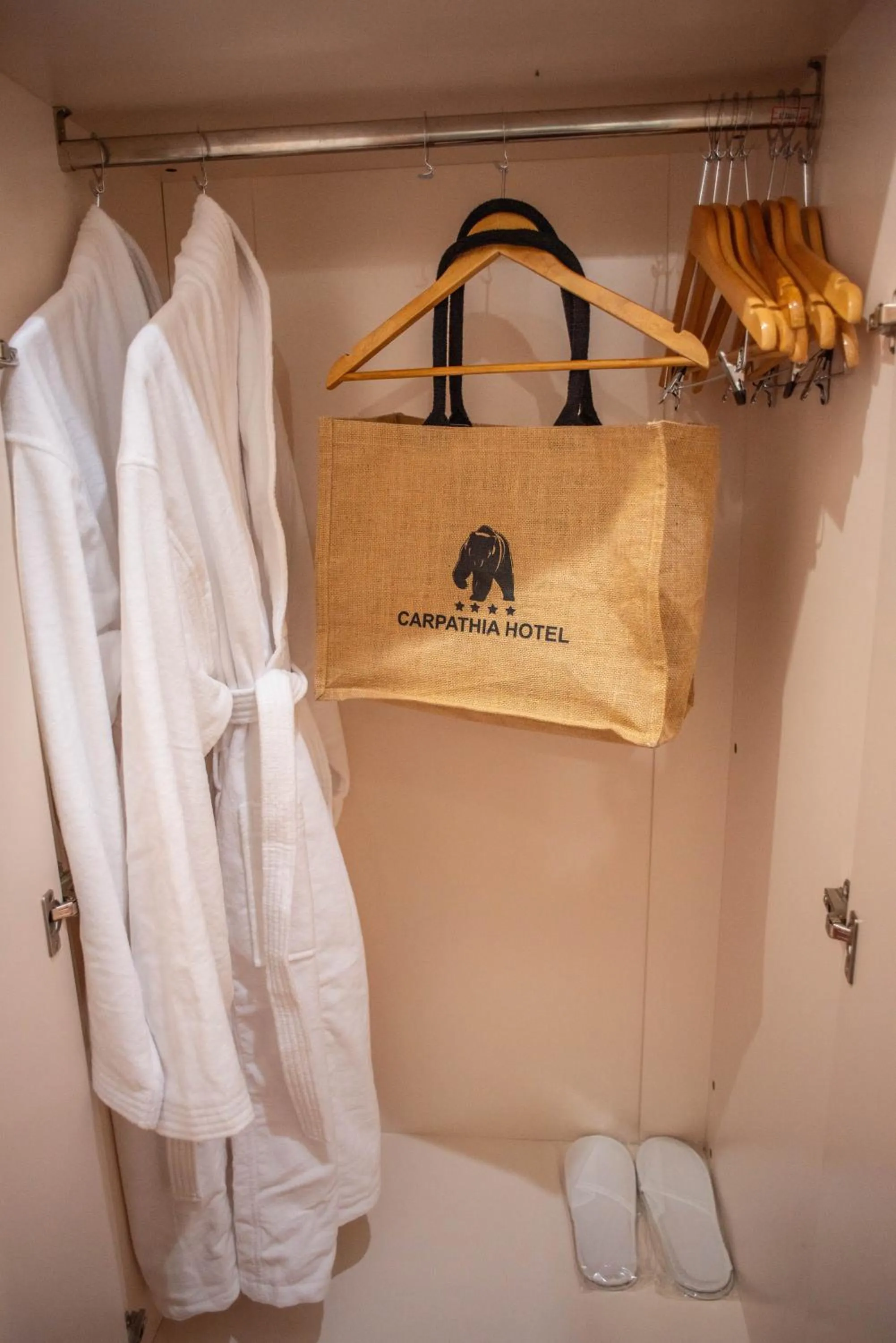 towels in Hotel Carpathia