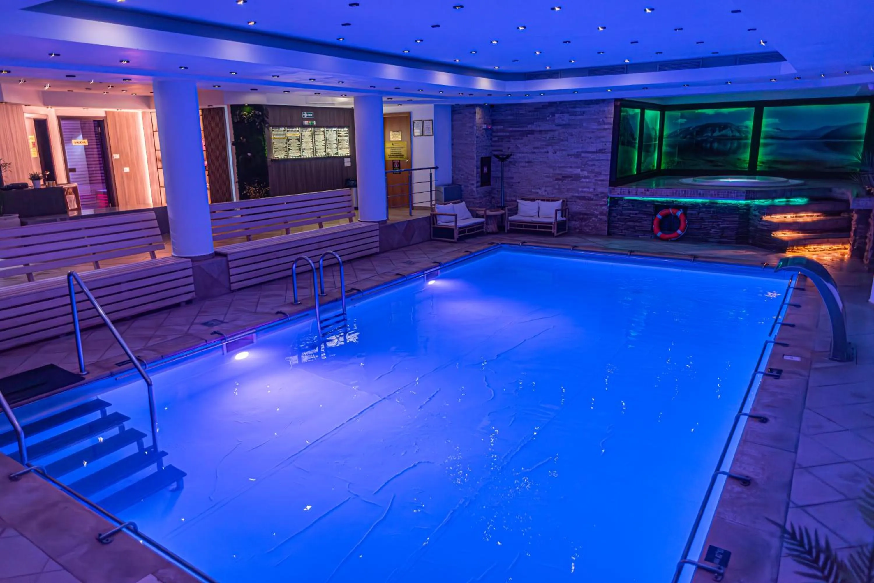 Fitness centre/facilities in Hotel Carpathia