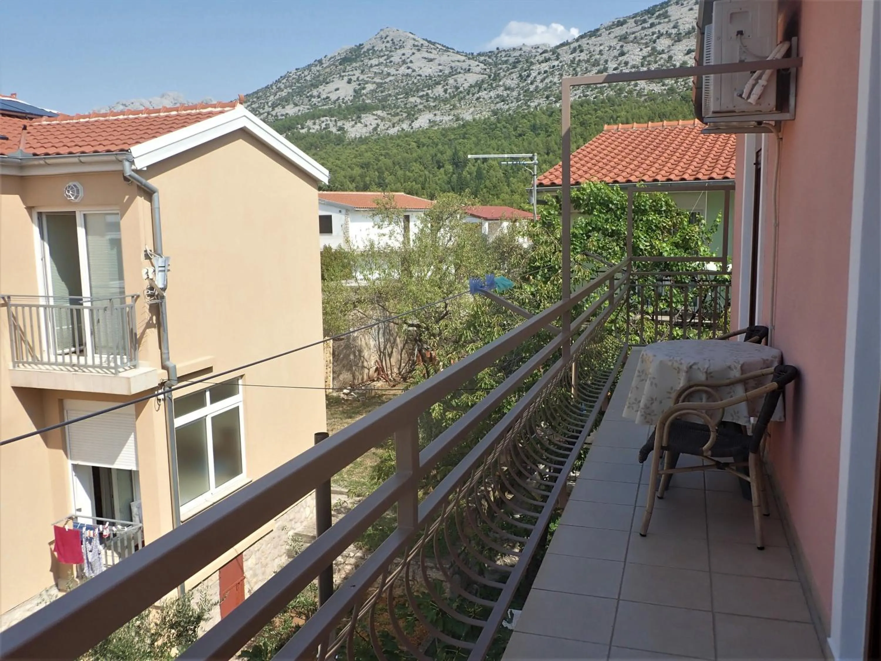 Balcony/Terrace in Apartments Pjer