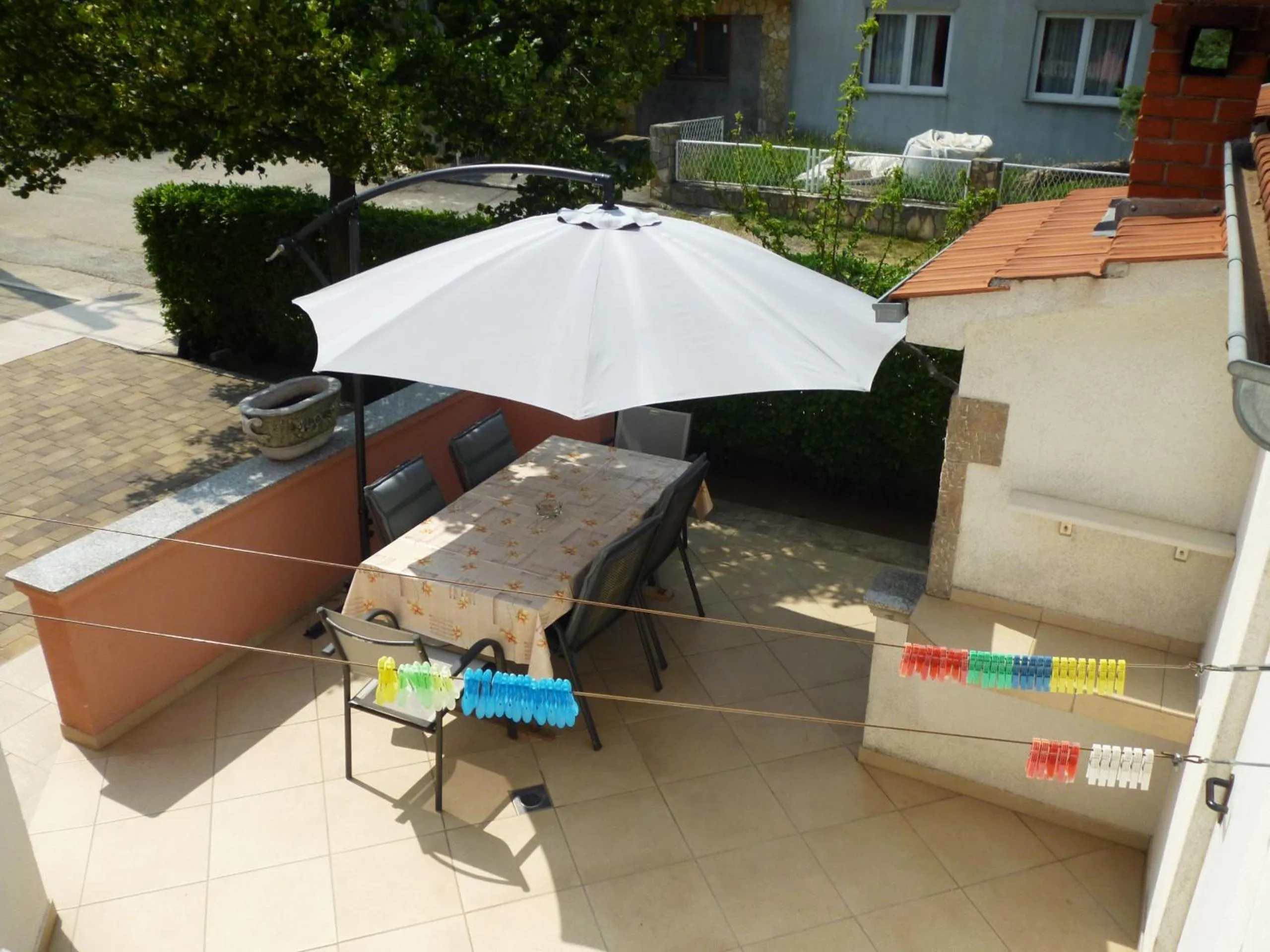 BBQ facilities in Apartments Pjer