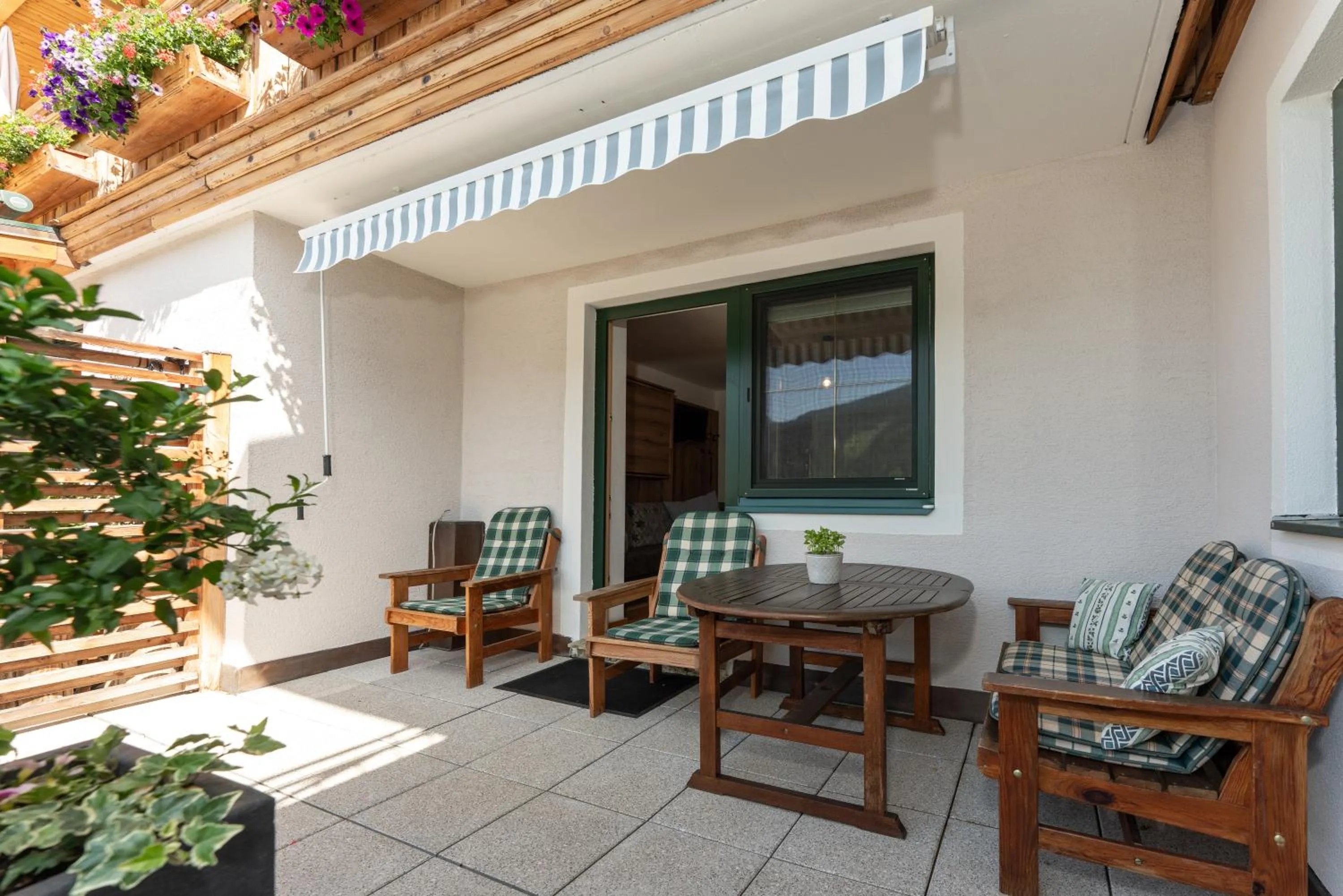 Balcony/Terrace in Wellnesshaus Reichelt