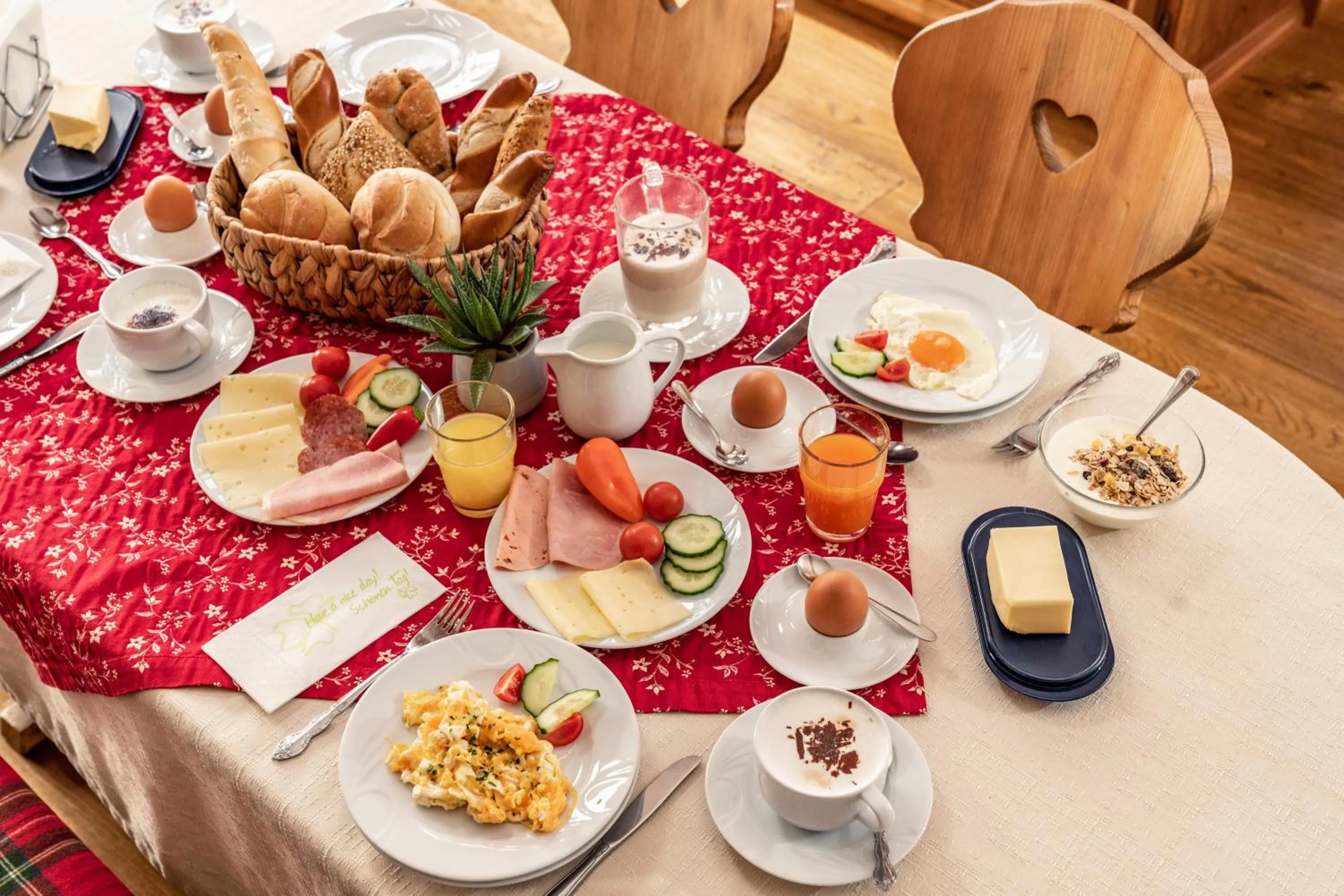 Breakfast in Wellnesshaus Reichelt