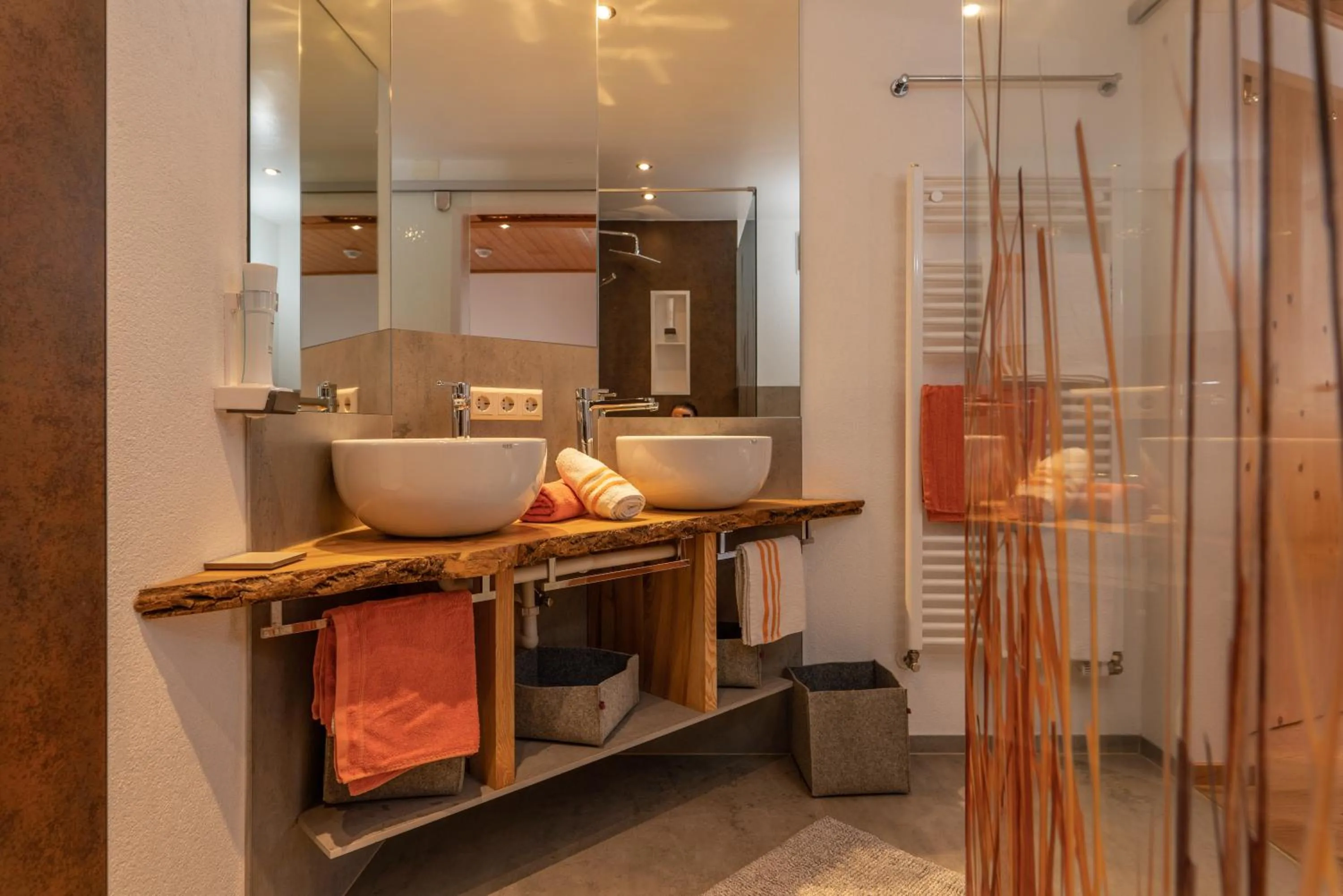 Shower in Wellnesshaus Reichelt