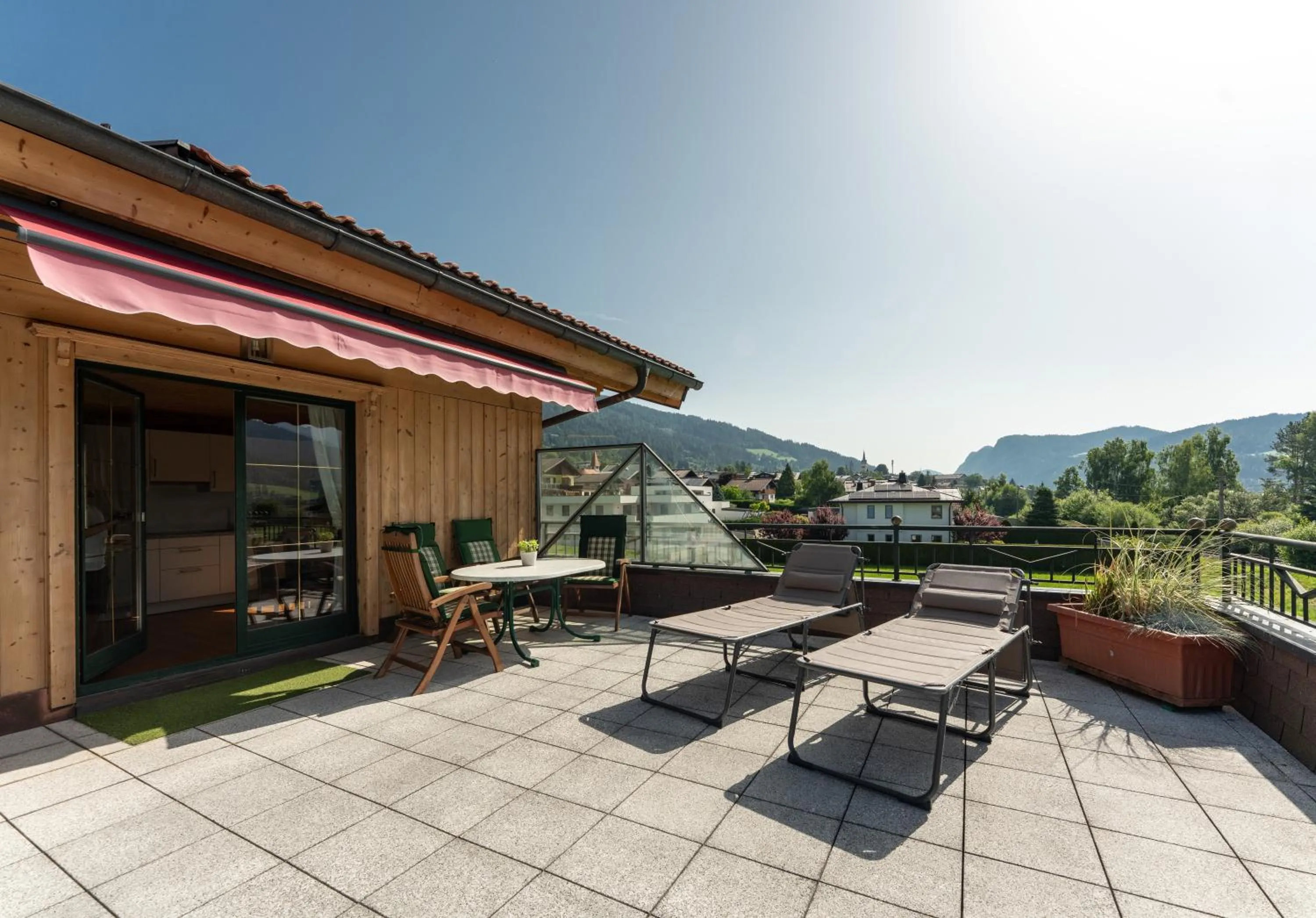 Balcony/Terrace in Wellnesshaus Reichelt