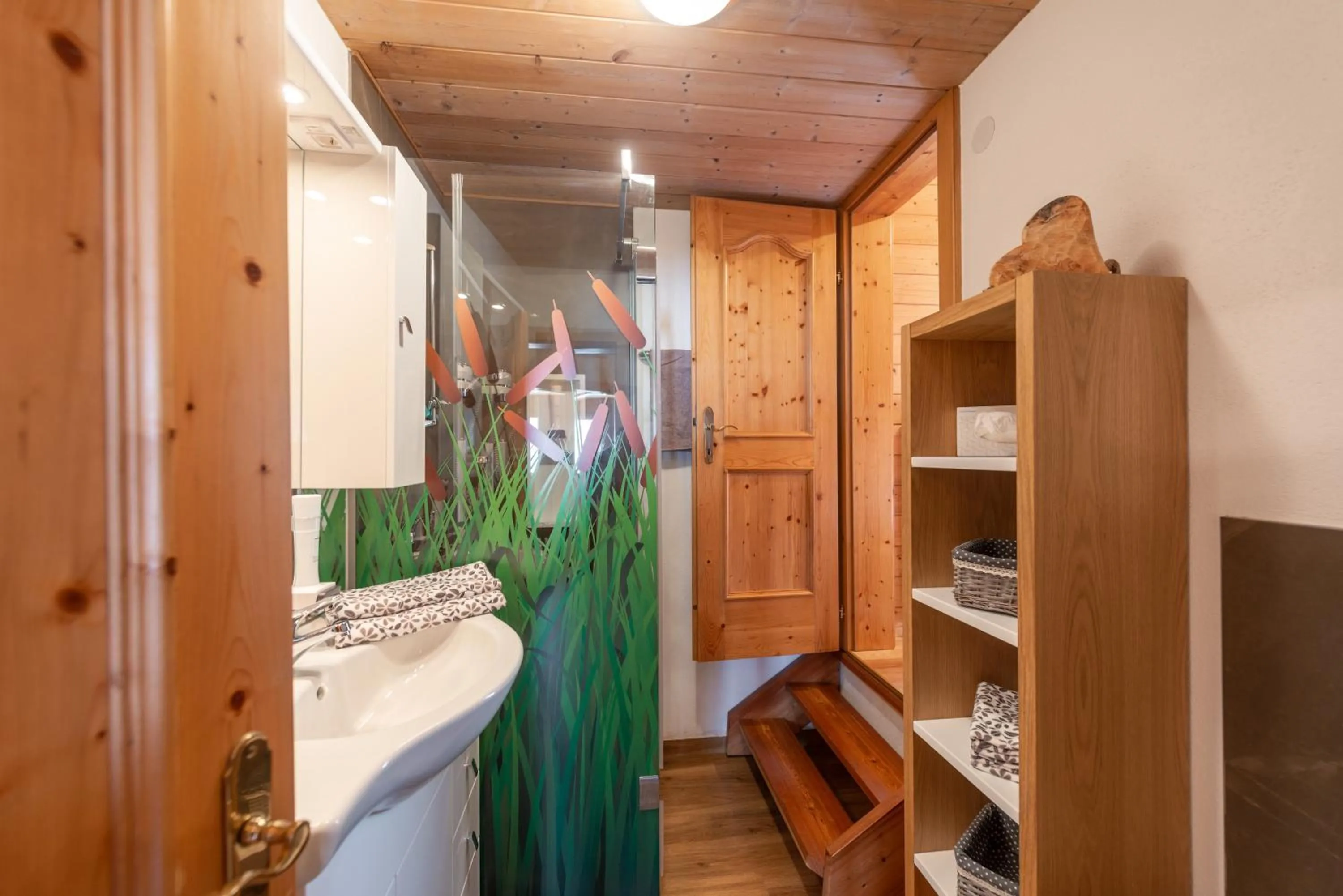 Bathroom in Wellnesshaus Reichelt