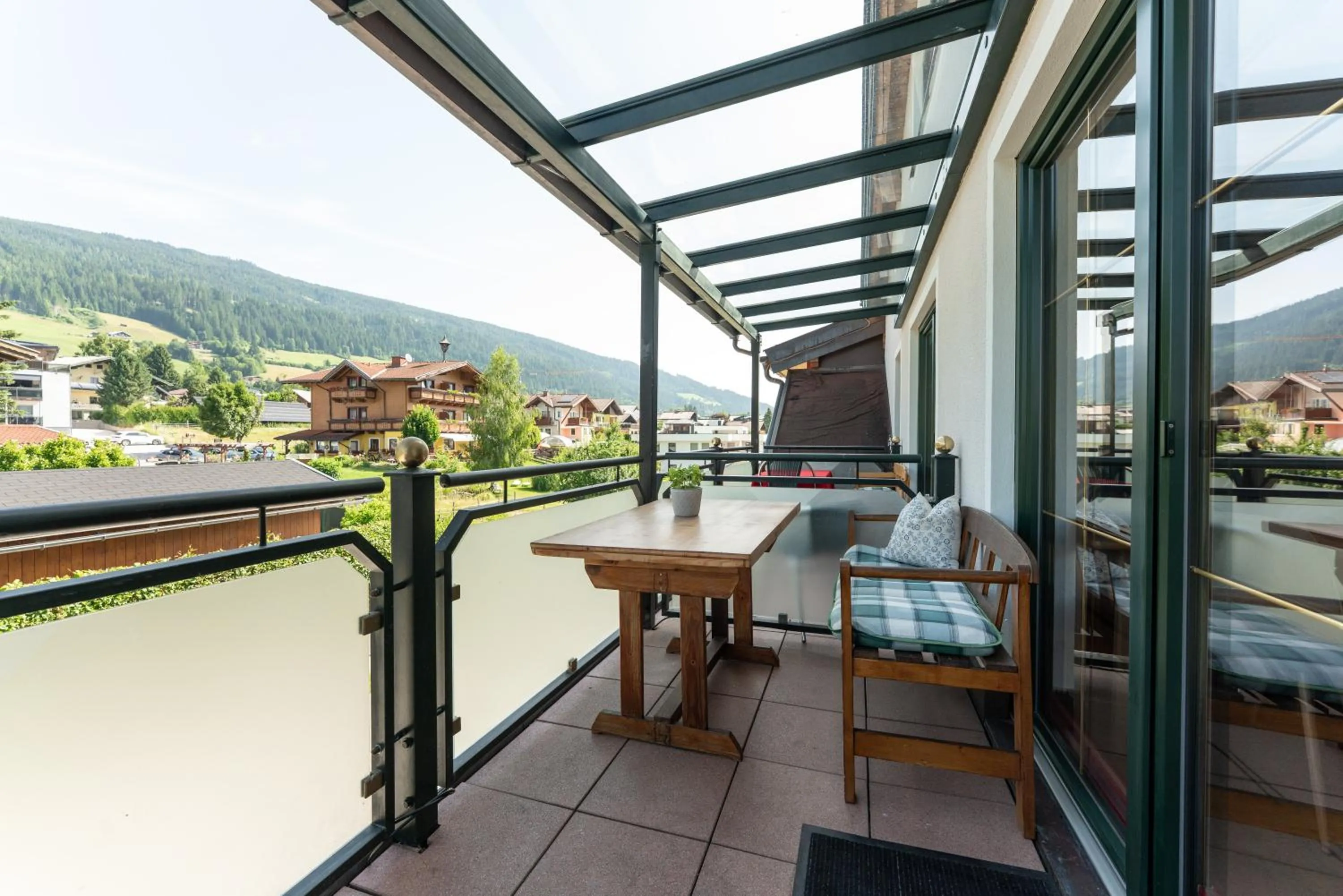 Balcony/Terrace in Wellnesshaus Reichelt