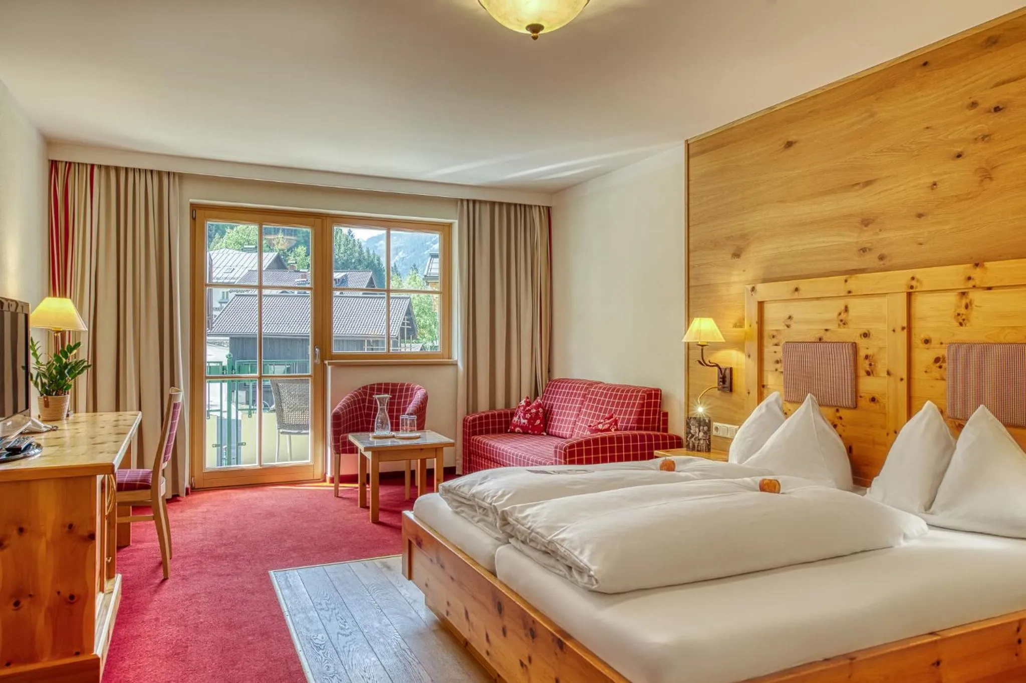 Photo of the whole room, Bed in Hotel Alte Post