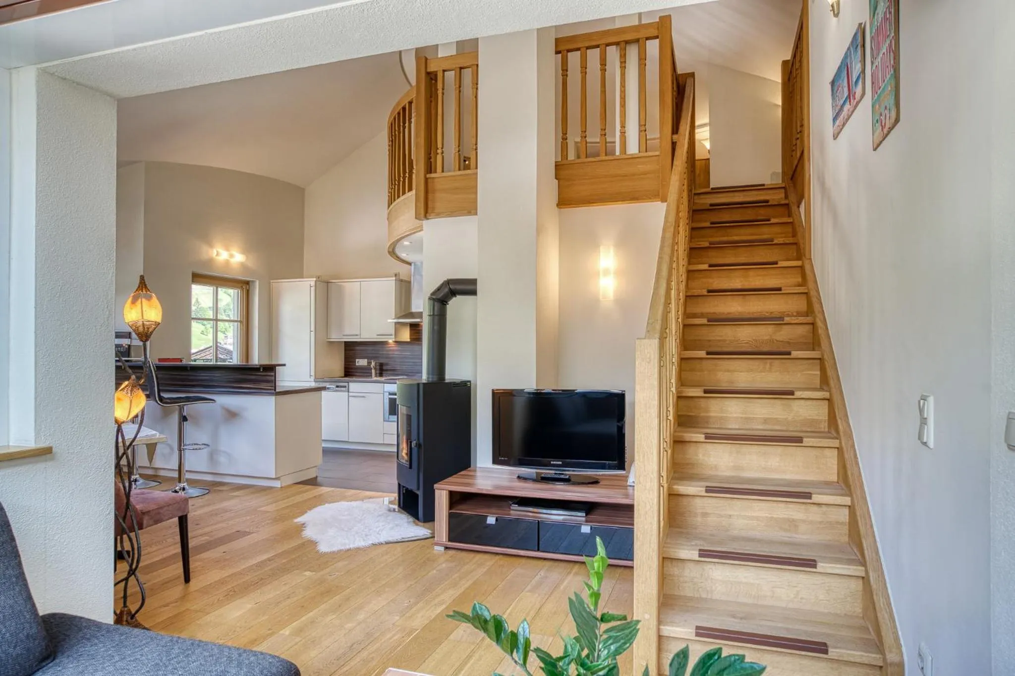 Seating area in Hotel Alte Post