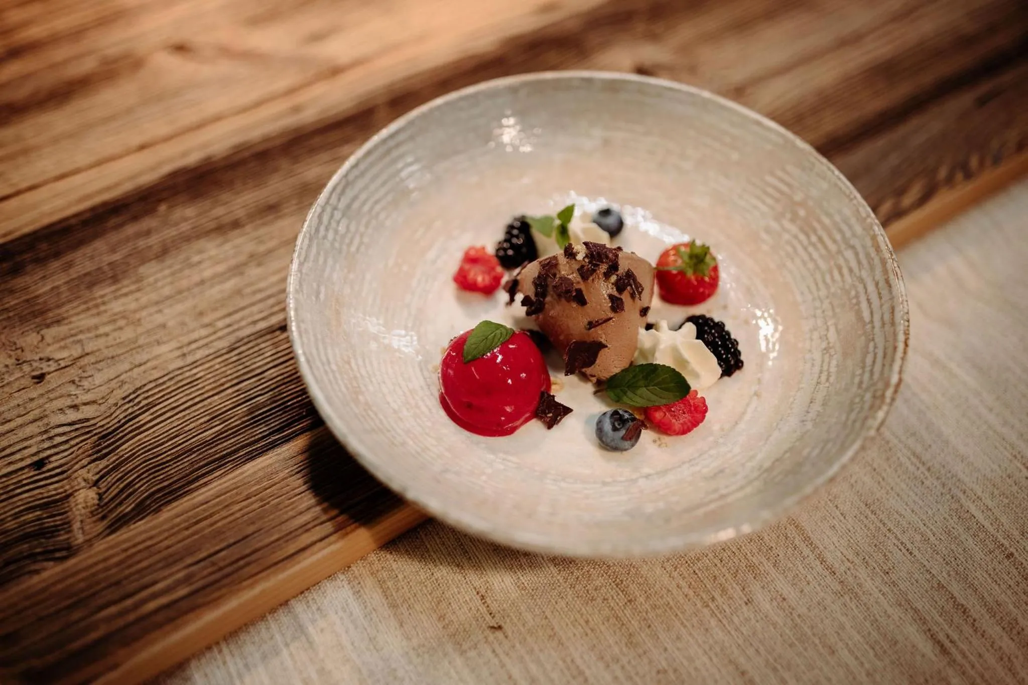 Food close-up in Hotel Alte Post