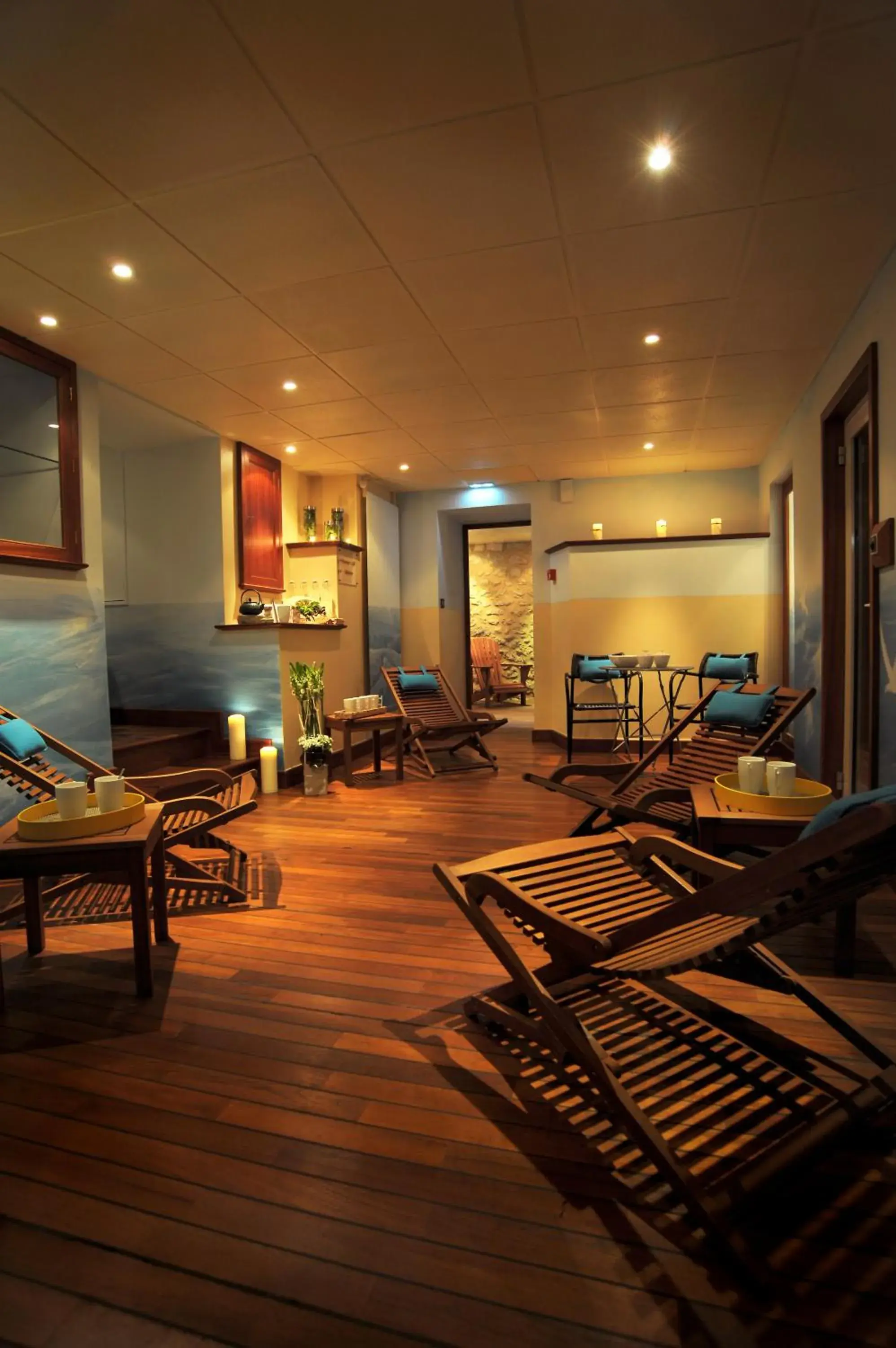 Spa and wellness centre/facilities in Hôtel L'Yeuse - Teritoria Spa and wellness centre/facilities in Hôtel L'Yeuse - Teritoria