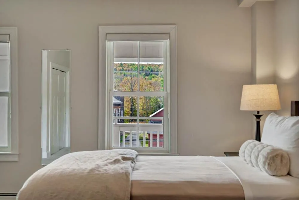 Bed in The Vermont House