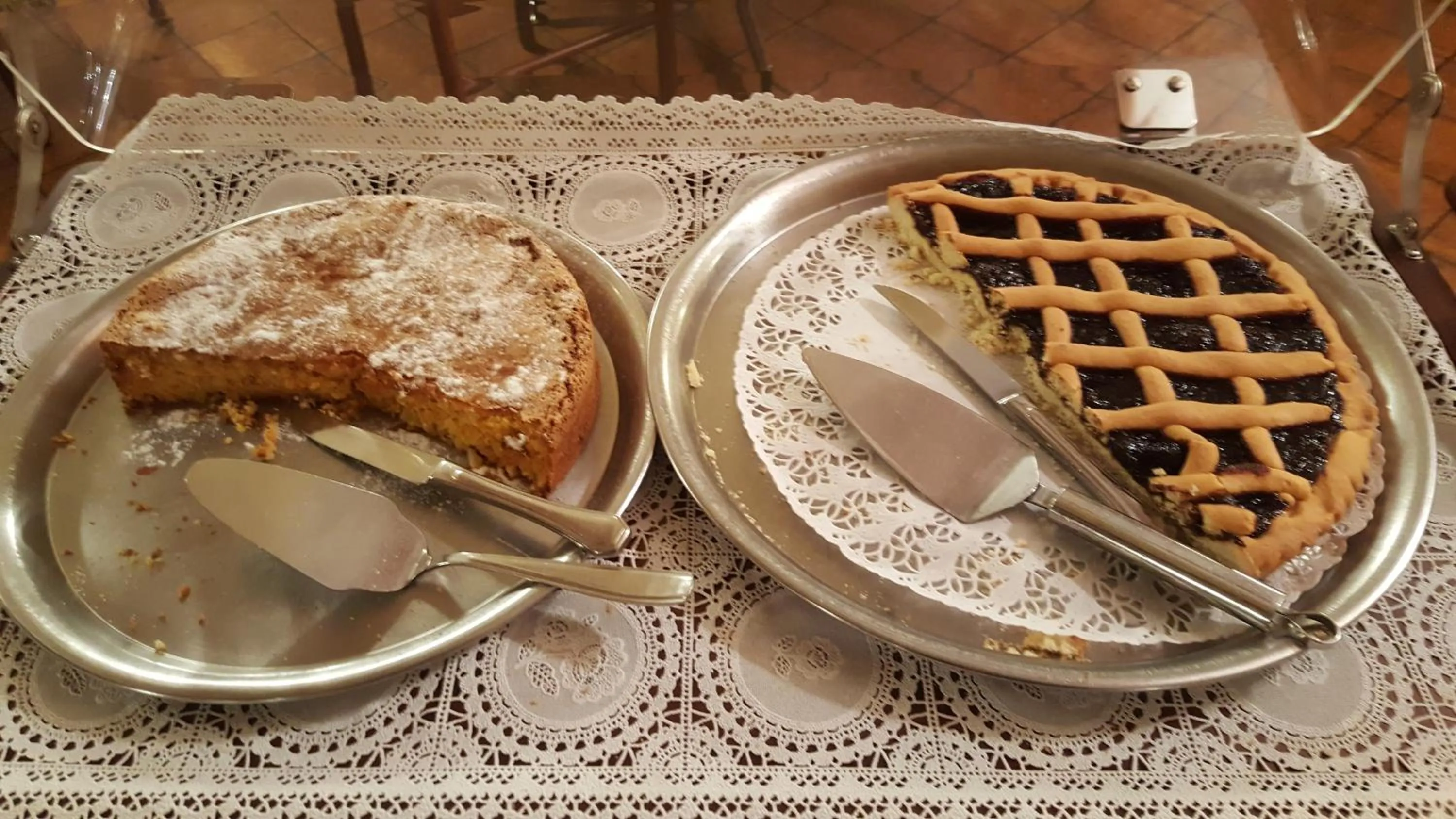 Food and drinks in Hotel Eternità