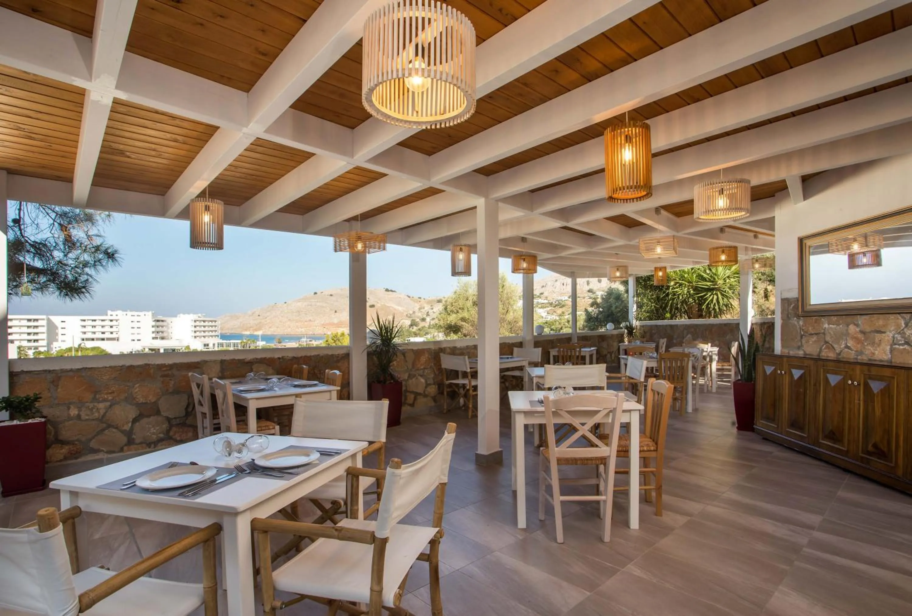 Property building in Lindos White Hotel & Suites