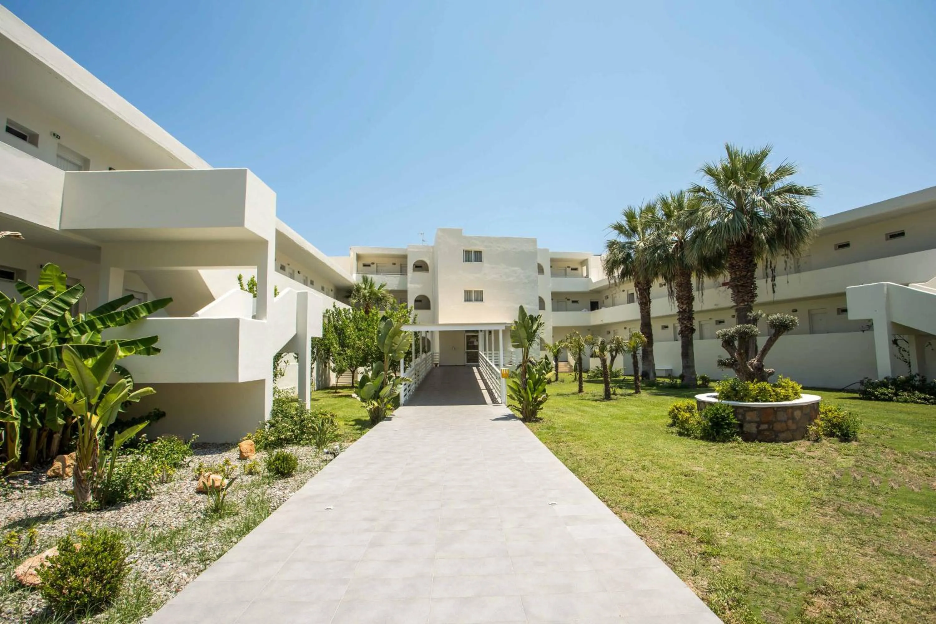 Property building in Lindos White Hotel & Suites