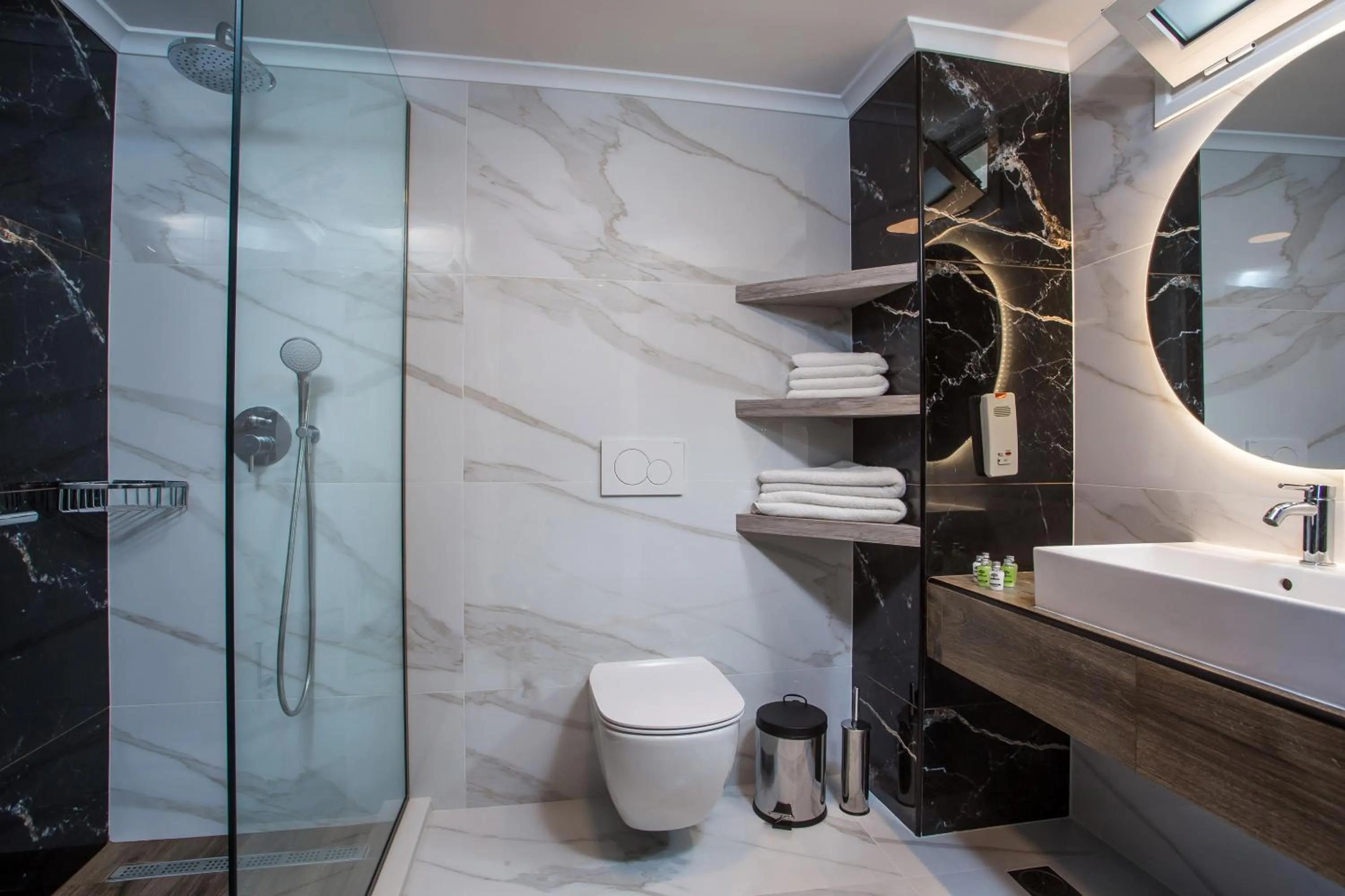 Bathroom in Lindos White Hotel & Suites