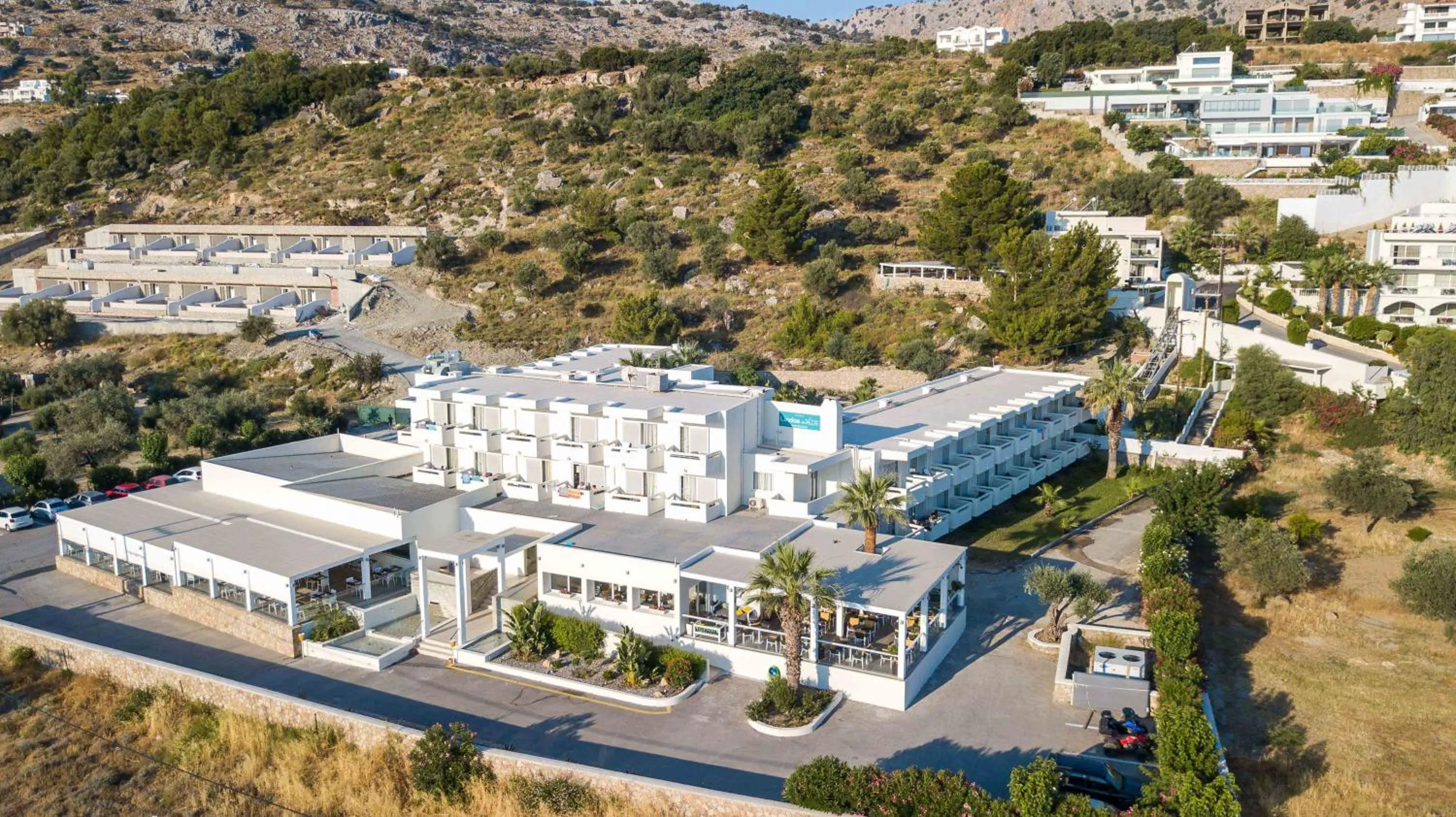 Property building in Lindos White Hotel & Suites