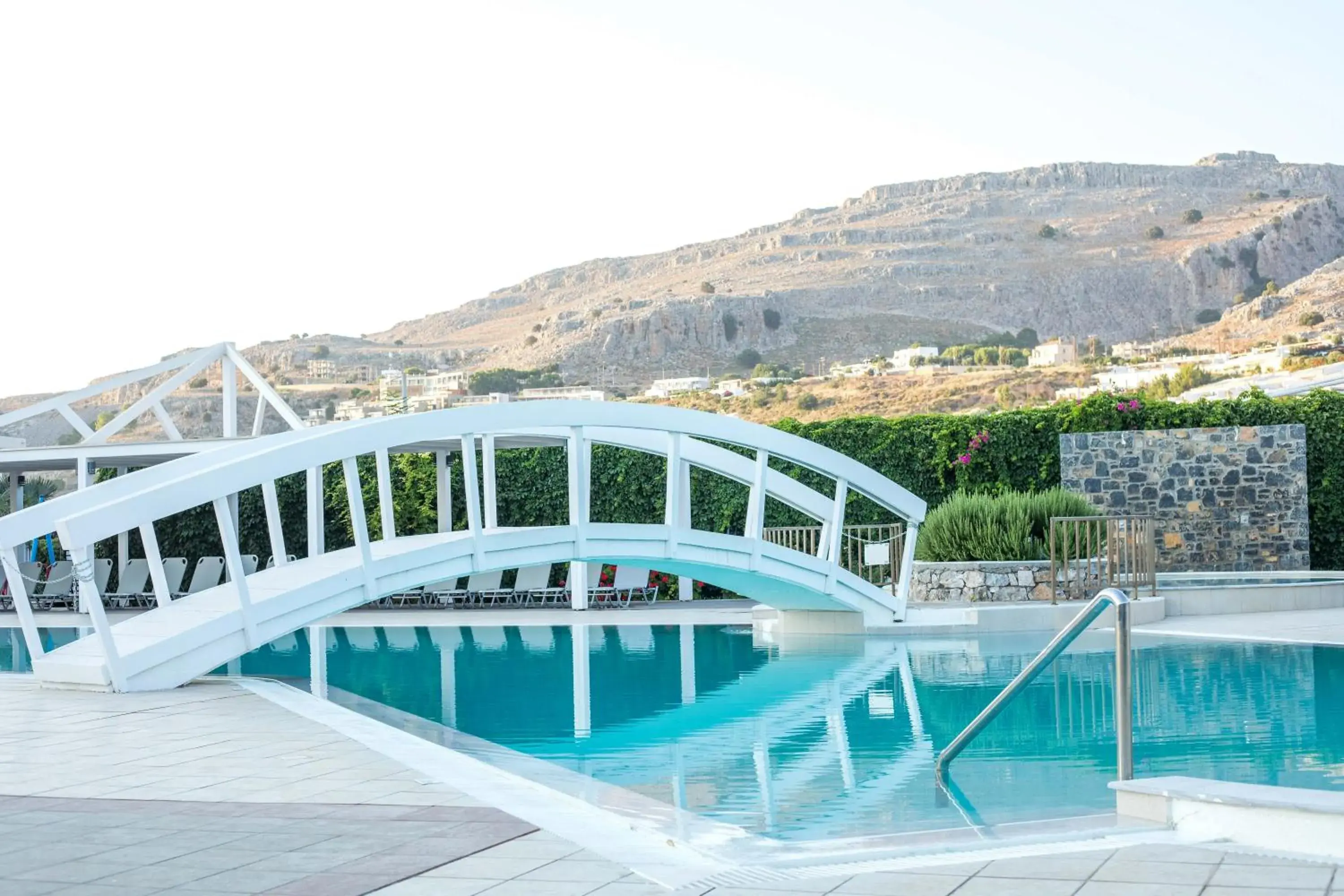 Swimming pool in Lindos White Hotel & Suites Swimming pool in Lindos White Hotel & Suites