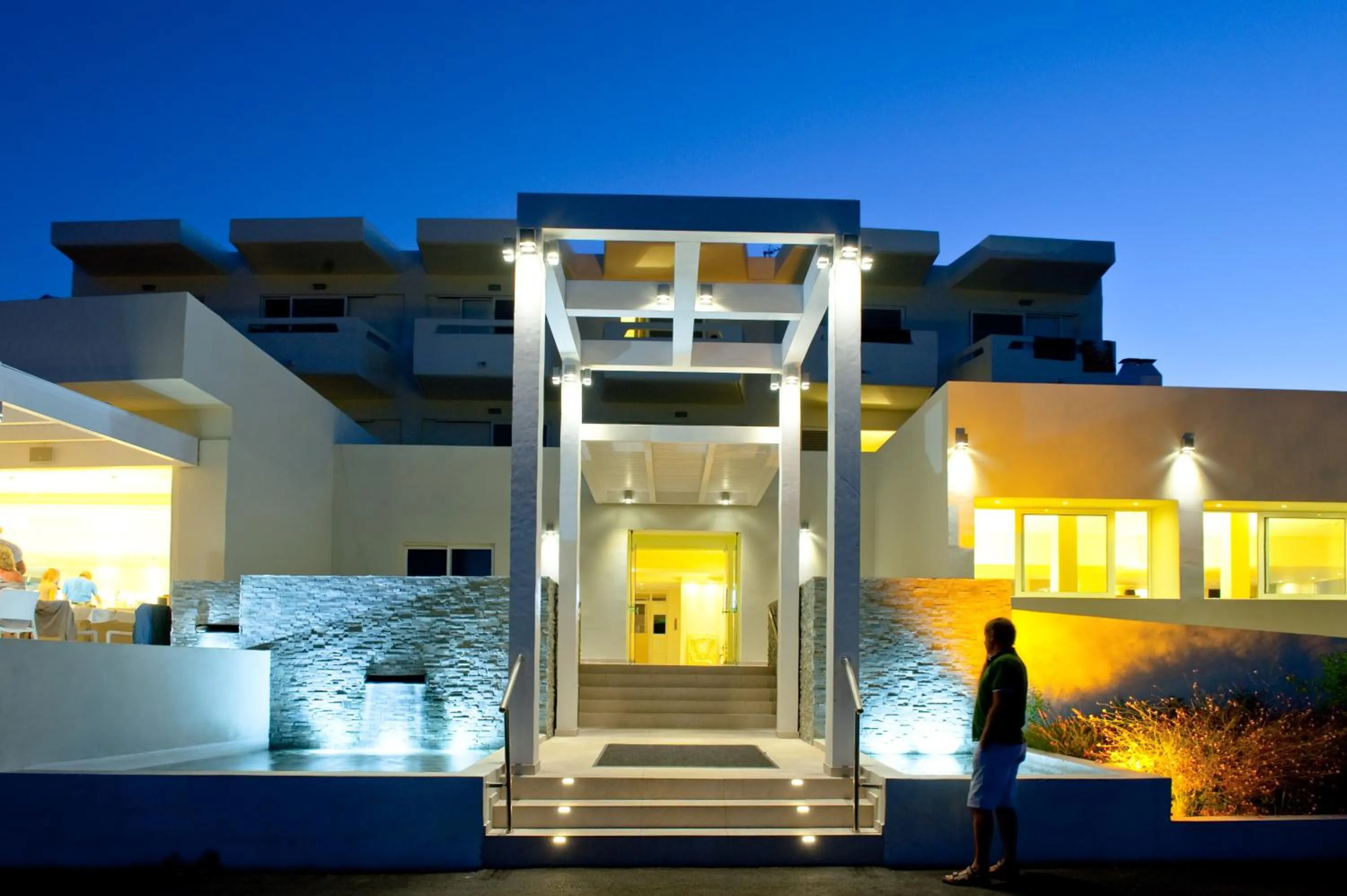 Facade/entrance in Lindos White Hotel & Suites