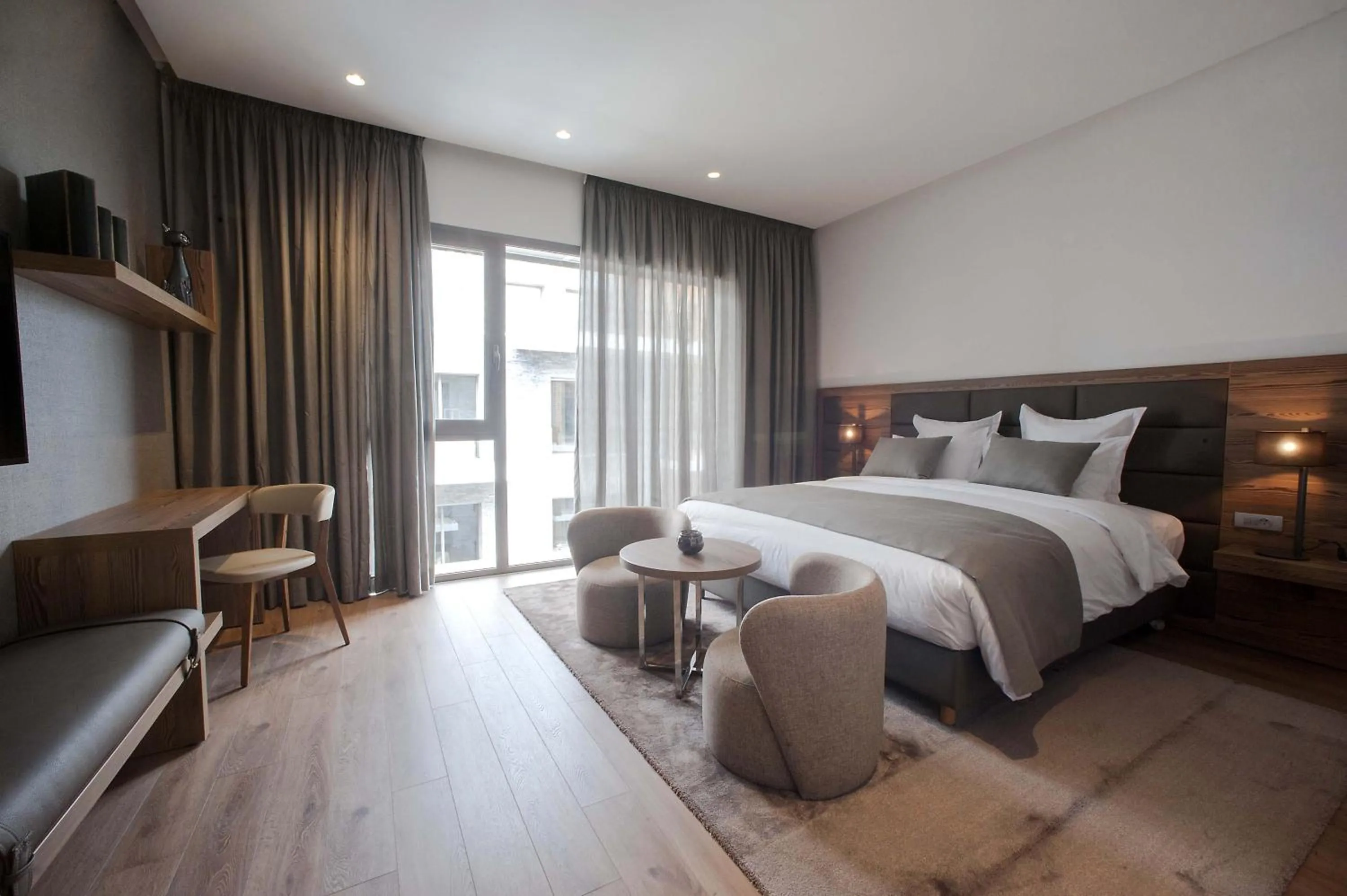 Bed in Ocean Park Hotel, Premium Suites & Wellness