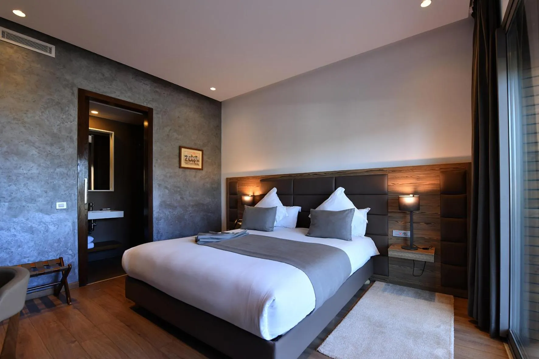 Bed in Ocean Park Hotel, Premium Suites & Wellness