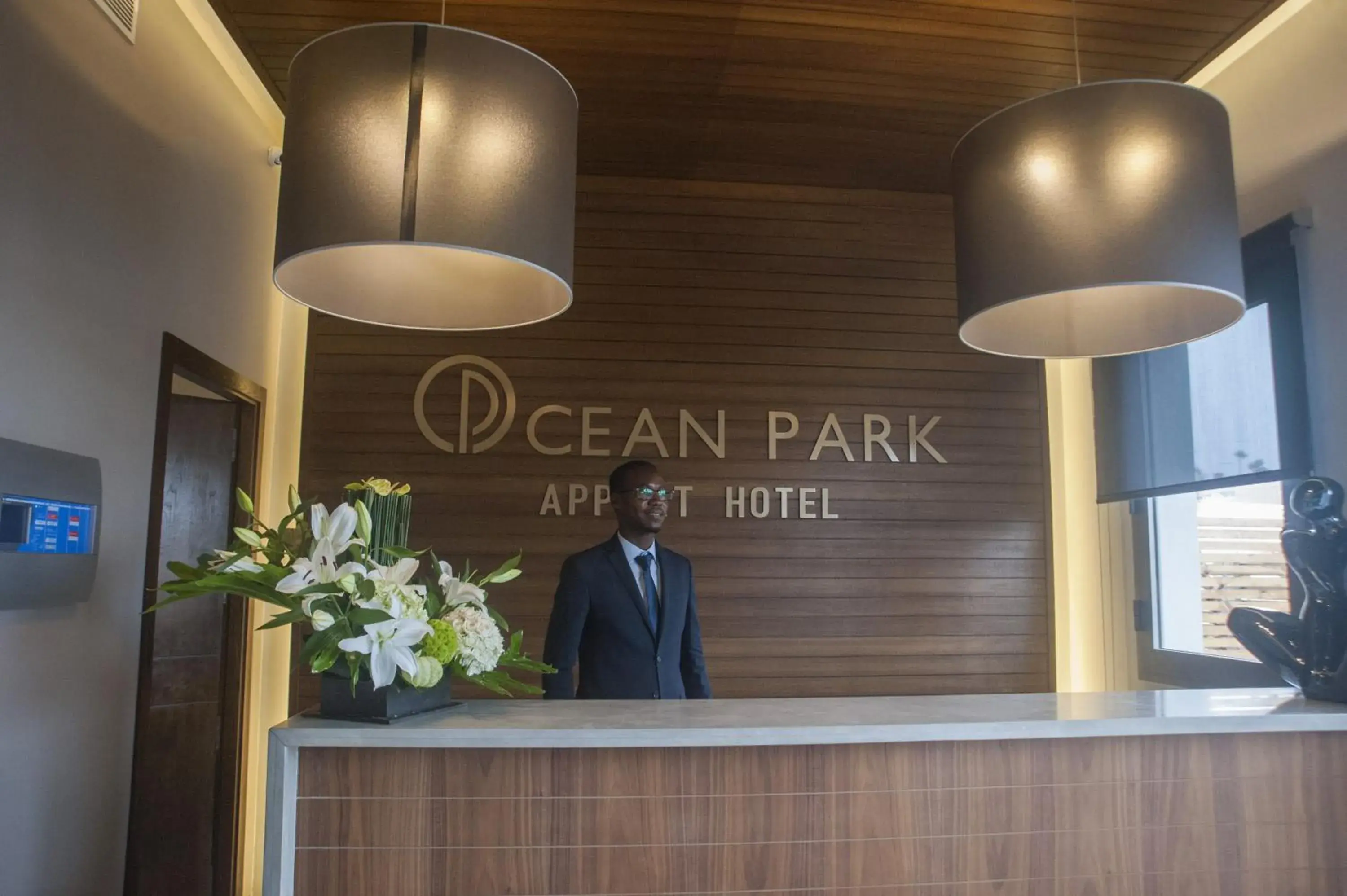 Lobby or reception in Ocean Park Hotel, Premium Suites & Wellness Lobby or reception in Ocean Park Hotel, Premium Suites & Wellness