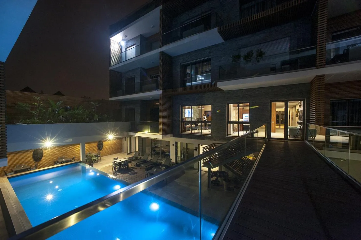 Patio in Ocean Park Hotel, Premium Suites & Wellness