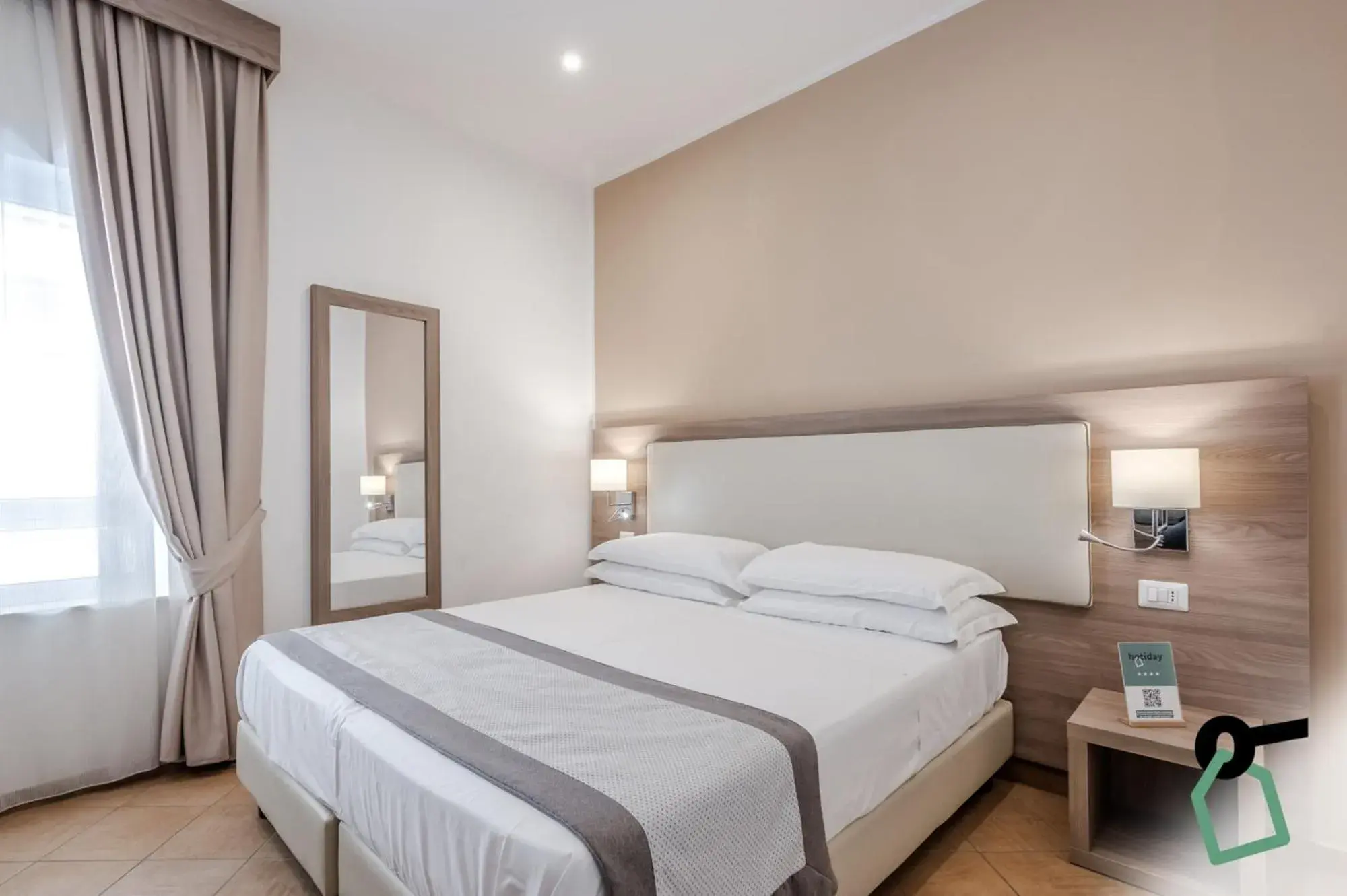 Double or Twin Room with Private External Bathroom - single occupancy in Residenza Scarlatti Napoli Double or Twin Room with Private External Bathroom - single occupancy in Residenza Scarlatti Napoli