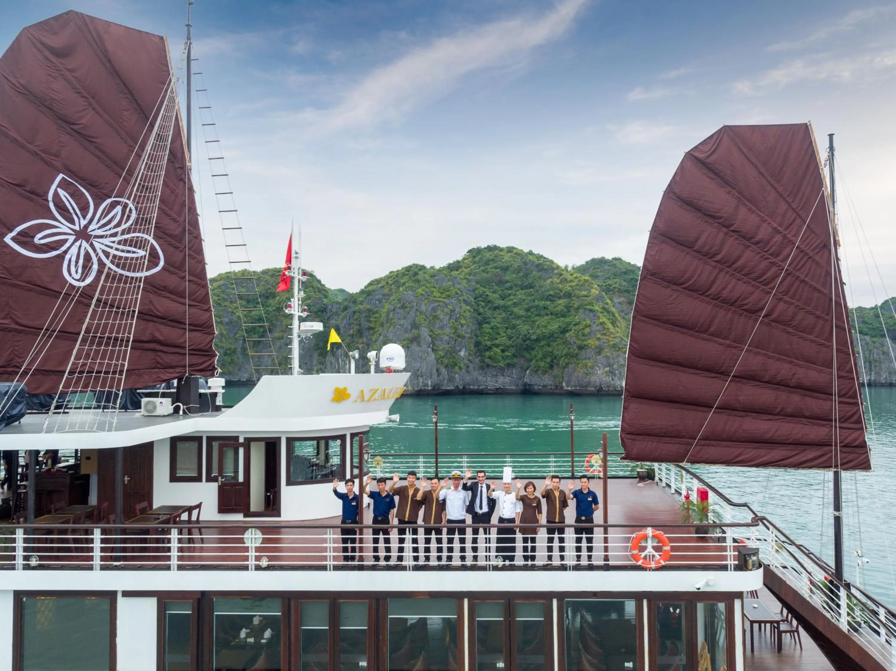 Staff in Orchid Trendy Cruise