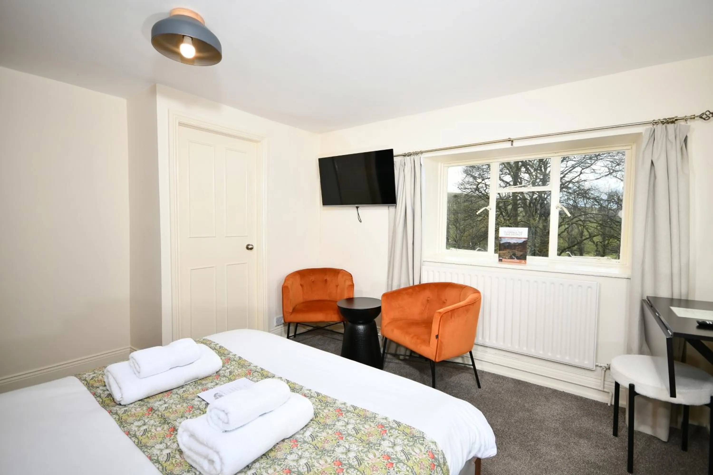Bedroom in Lovelady Shield Country House Hotel