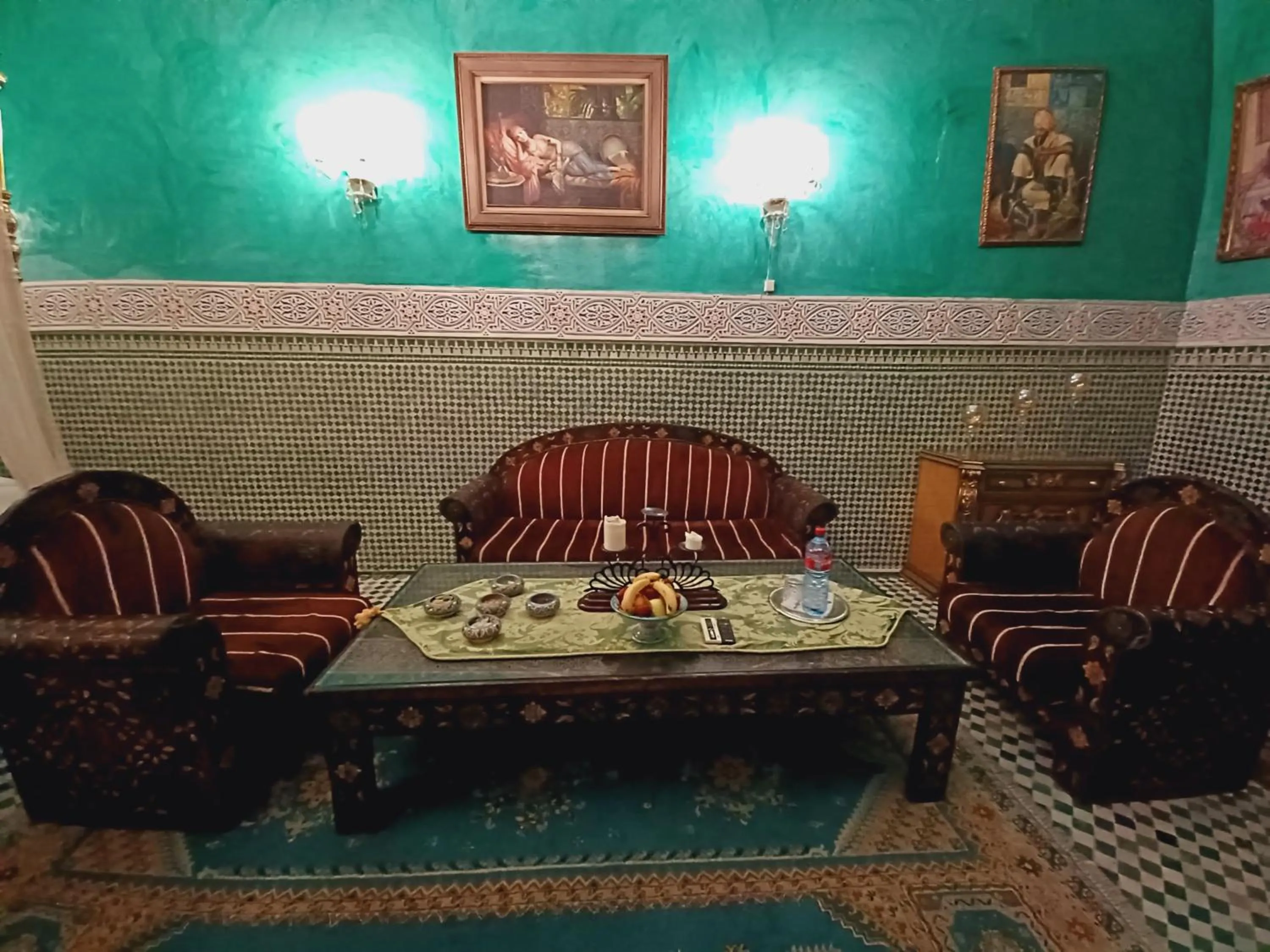 Living room in Palais AL Firdaous