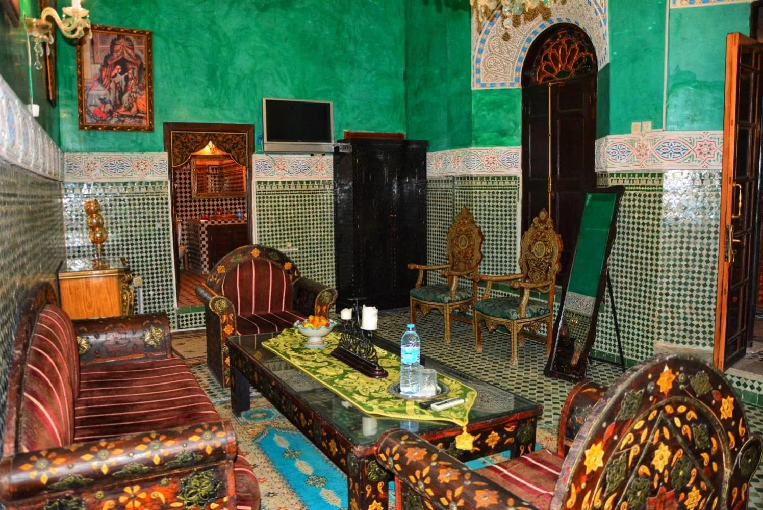 Living room in Palais AL Firdaous