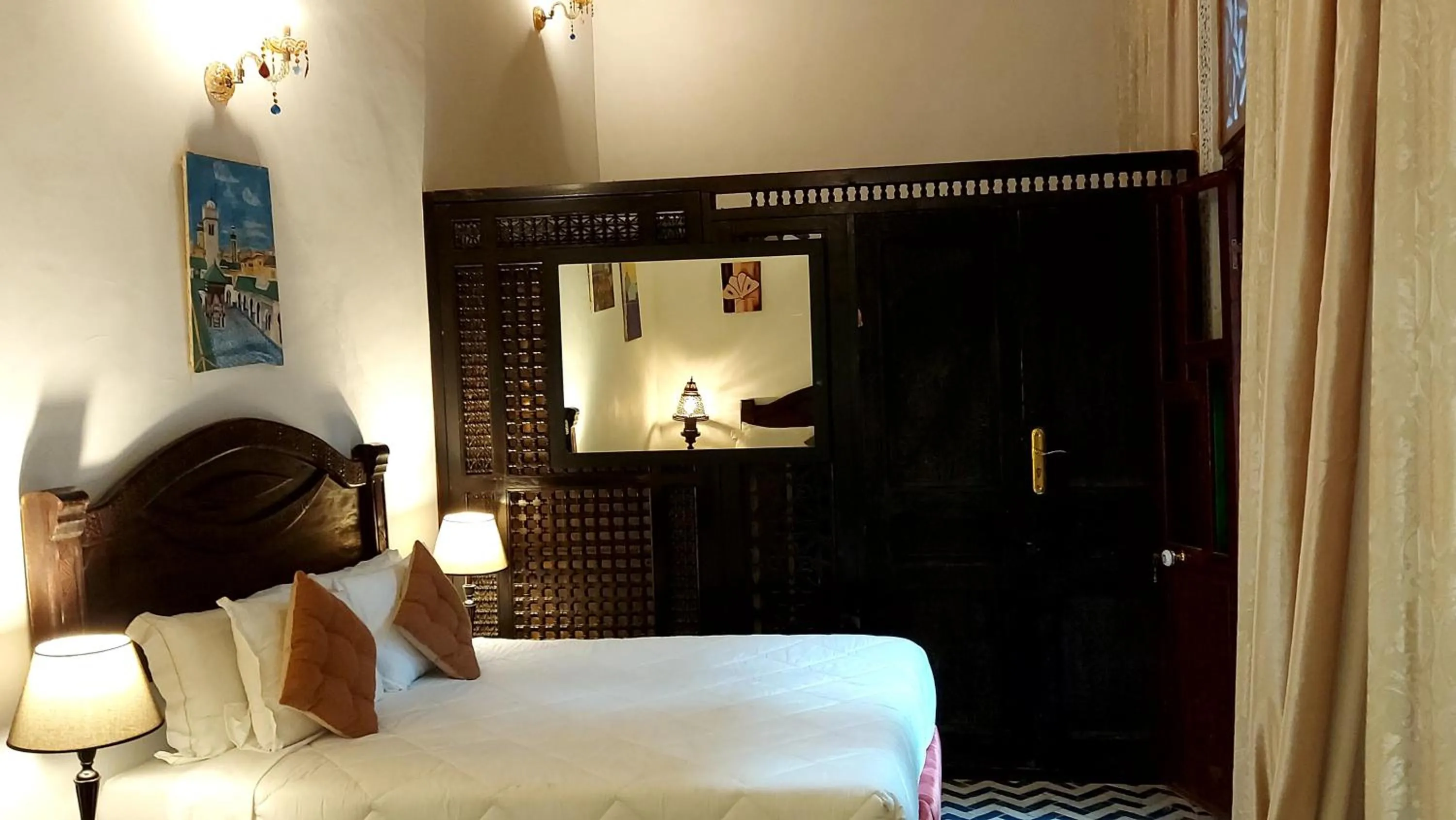 Bed in Palais AL Firdaous