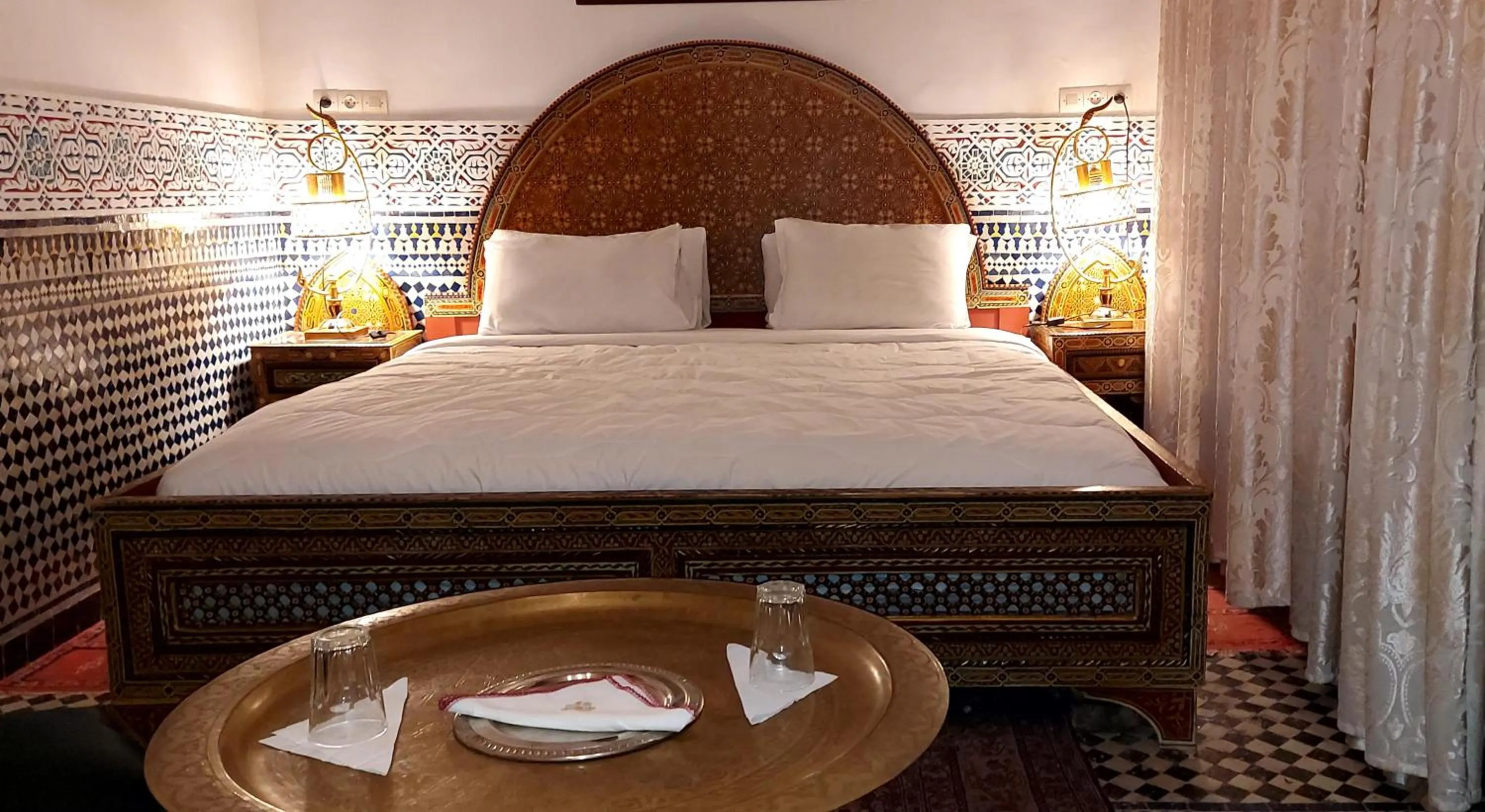 Bedroom, Bed in Palais AL Firdaous