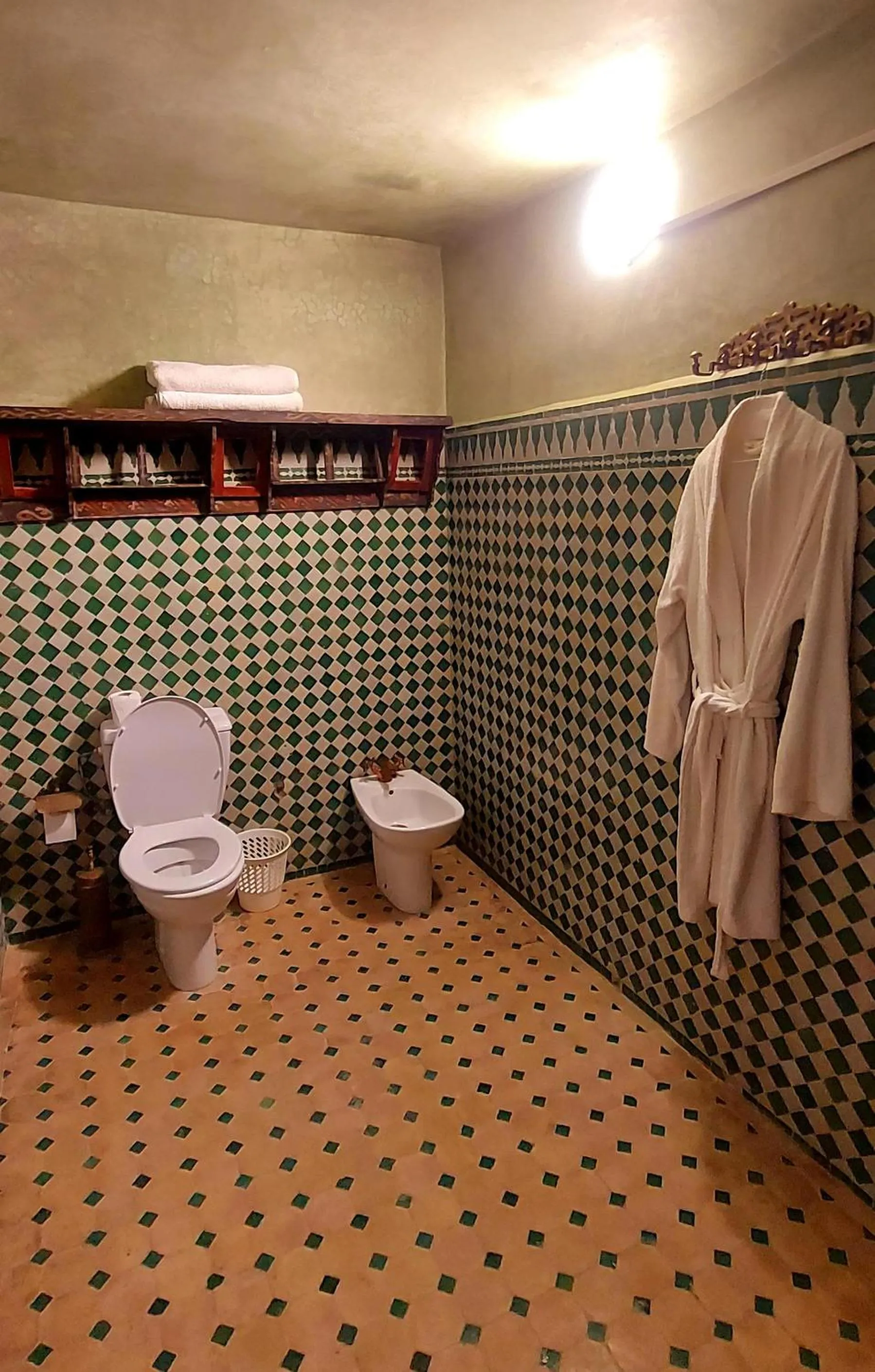 Toilet in Palais AL Firdaous