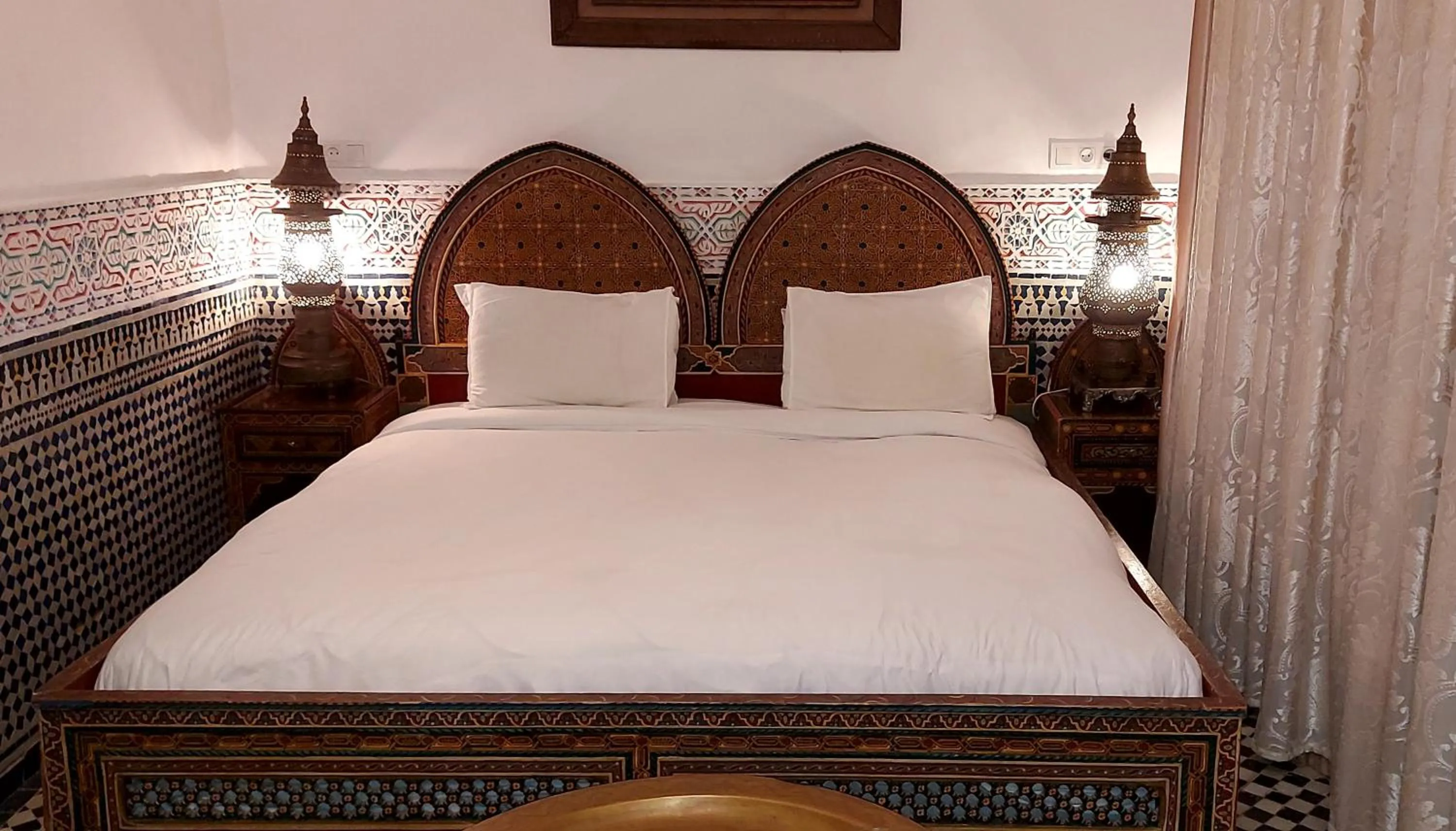 Bed in Palais AL Firdaous