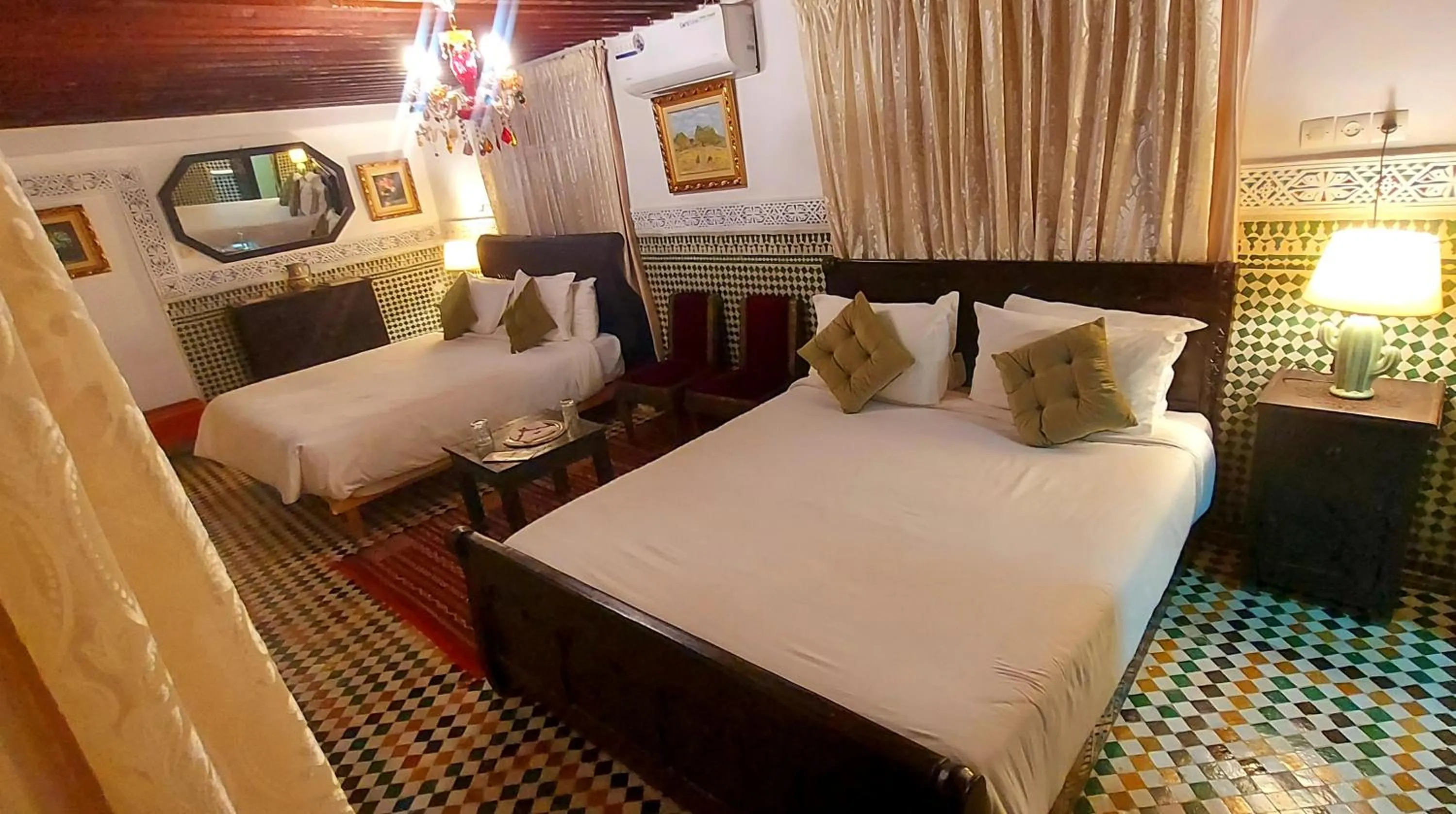 Bed in Palais AL Firdaous