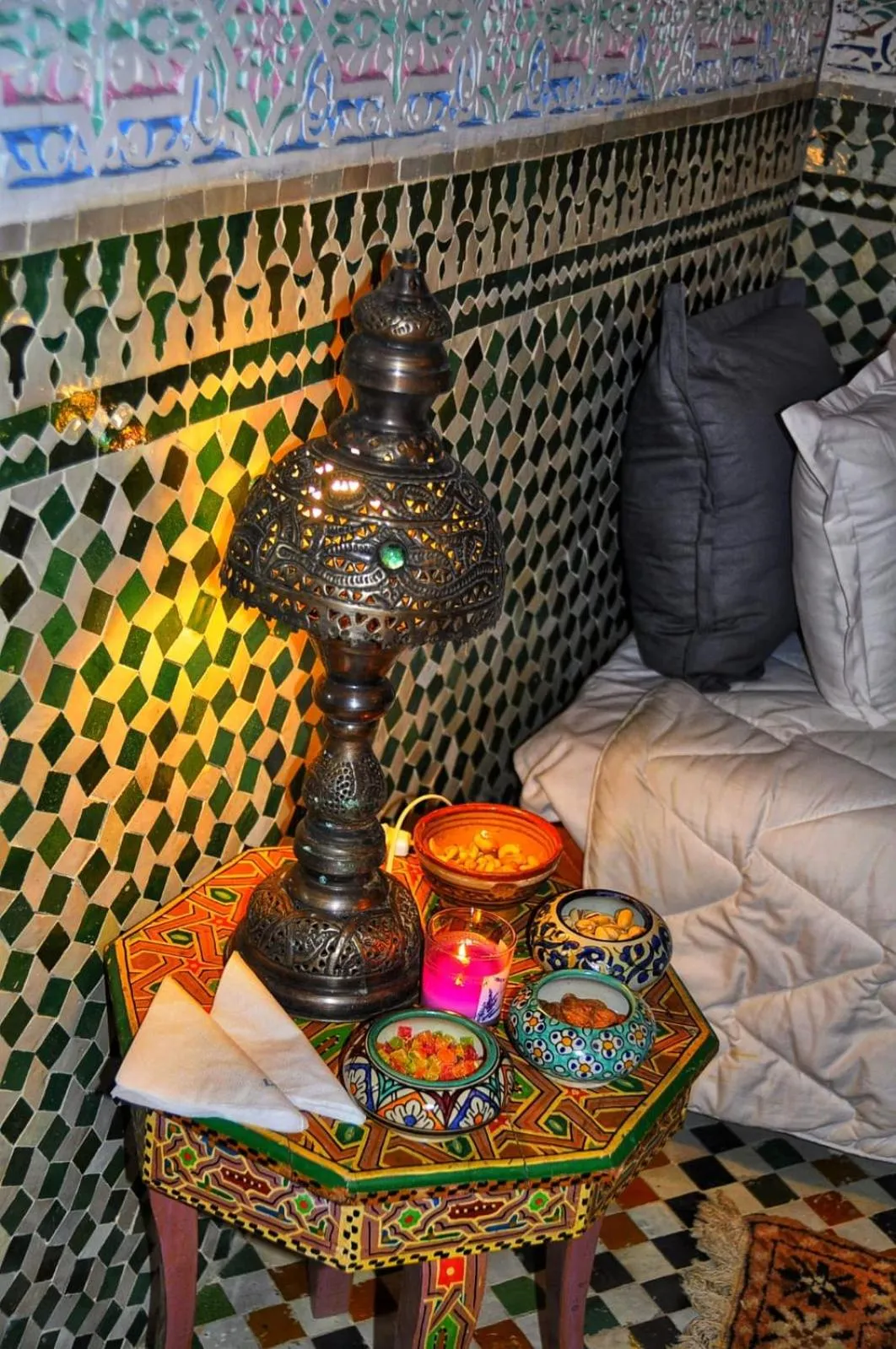 Bedroom in Palais AL Firdaous