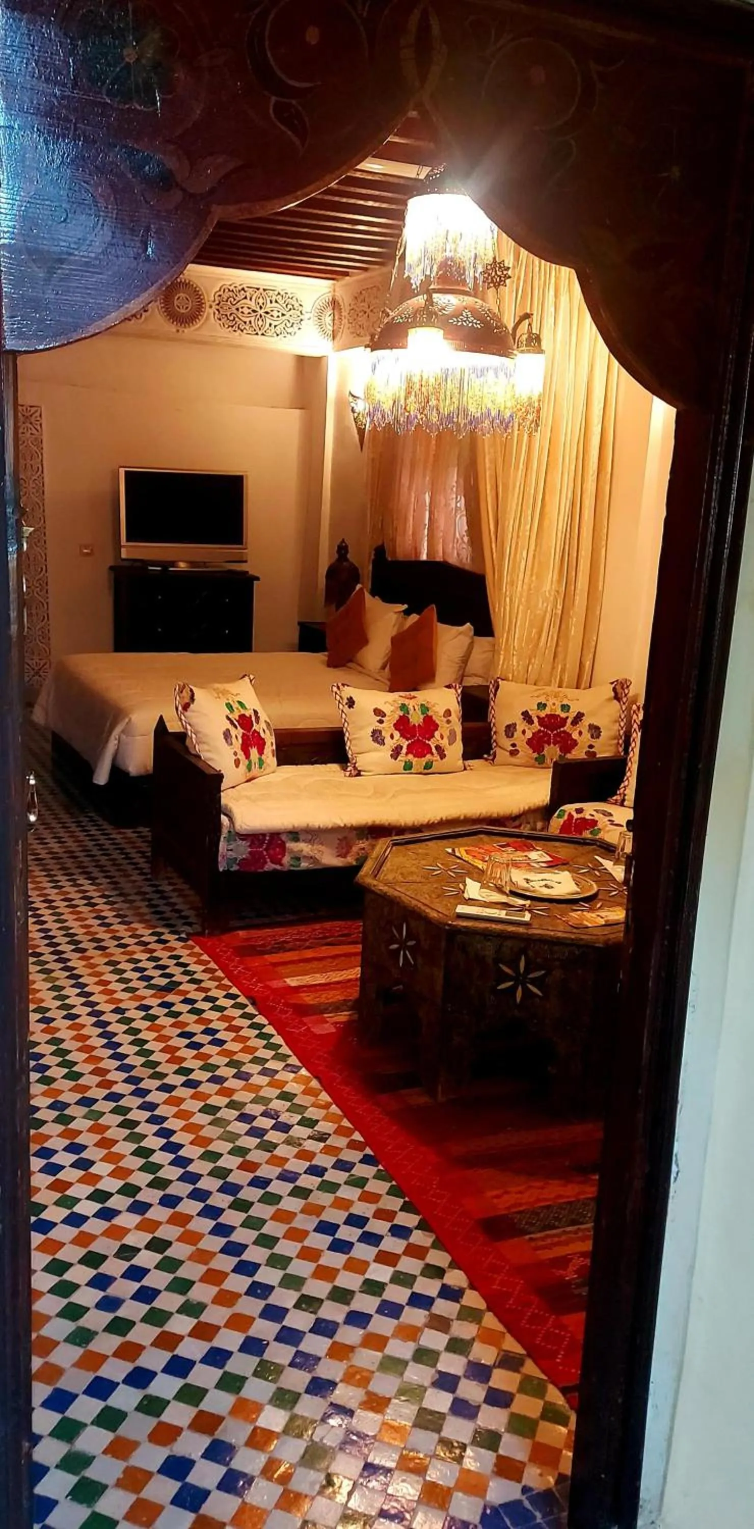 Bed in Palais AL Firdaous