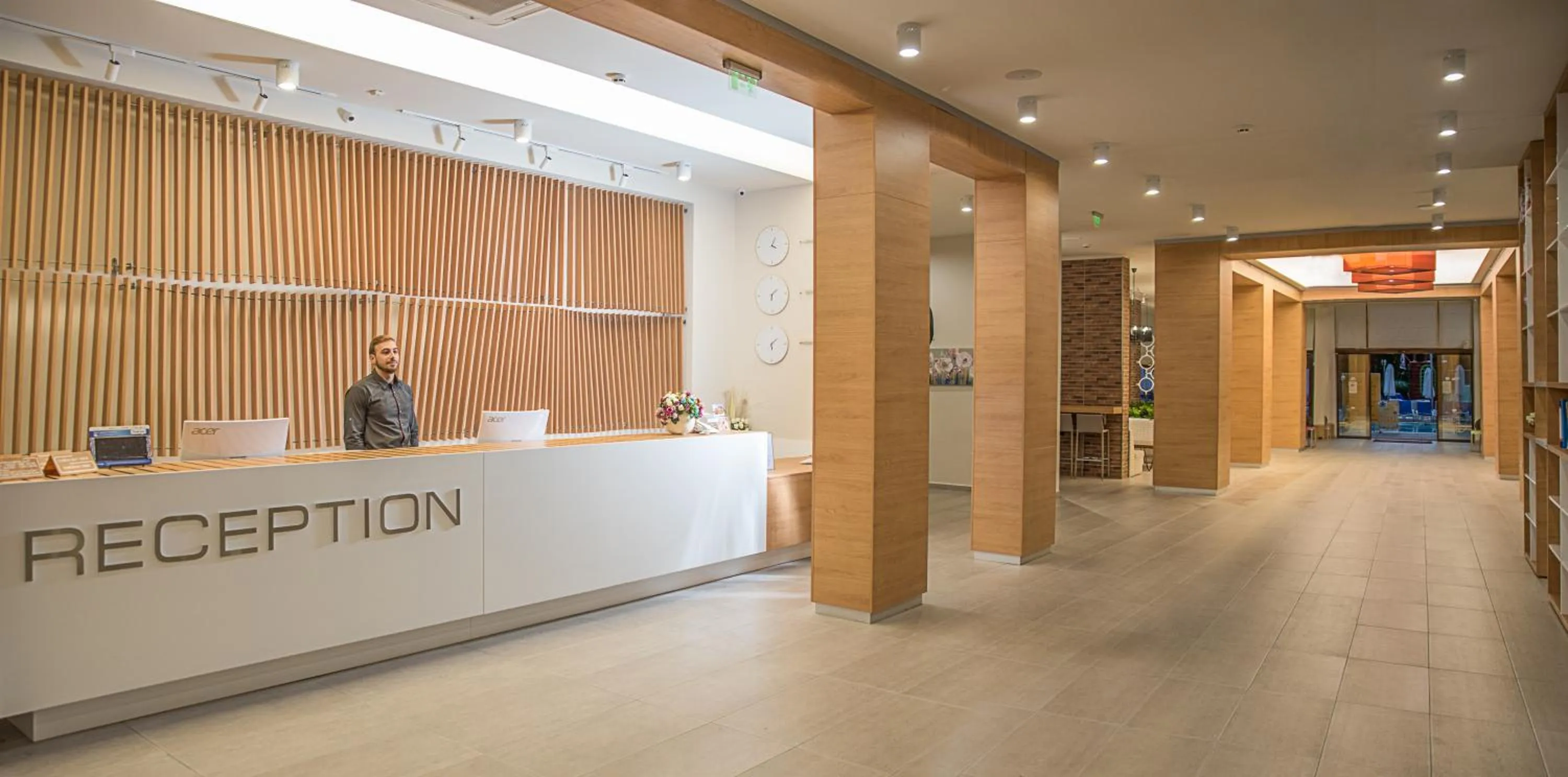 Lobby or reception in Hotel Laguna Park & Aqua Club - All Inclusive